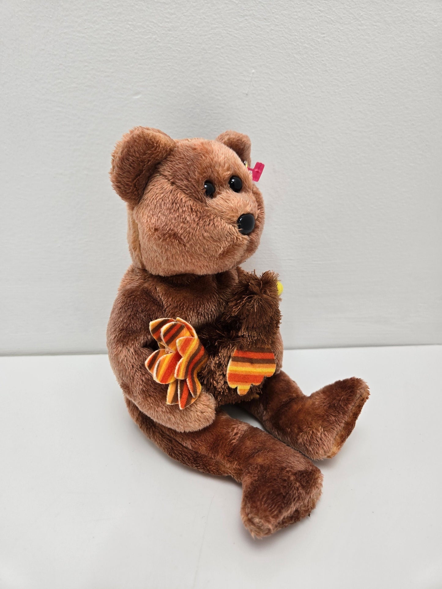 Ty Beanie Baby “Pilgrim” the Thanksgiving Bear - Internet Exclusive *Rare* (8.5 inch)