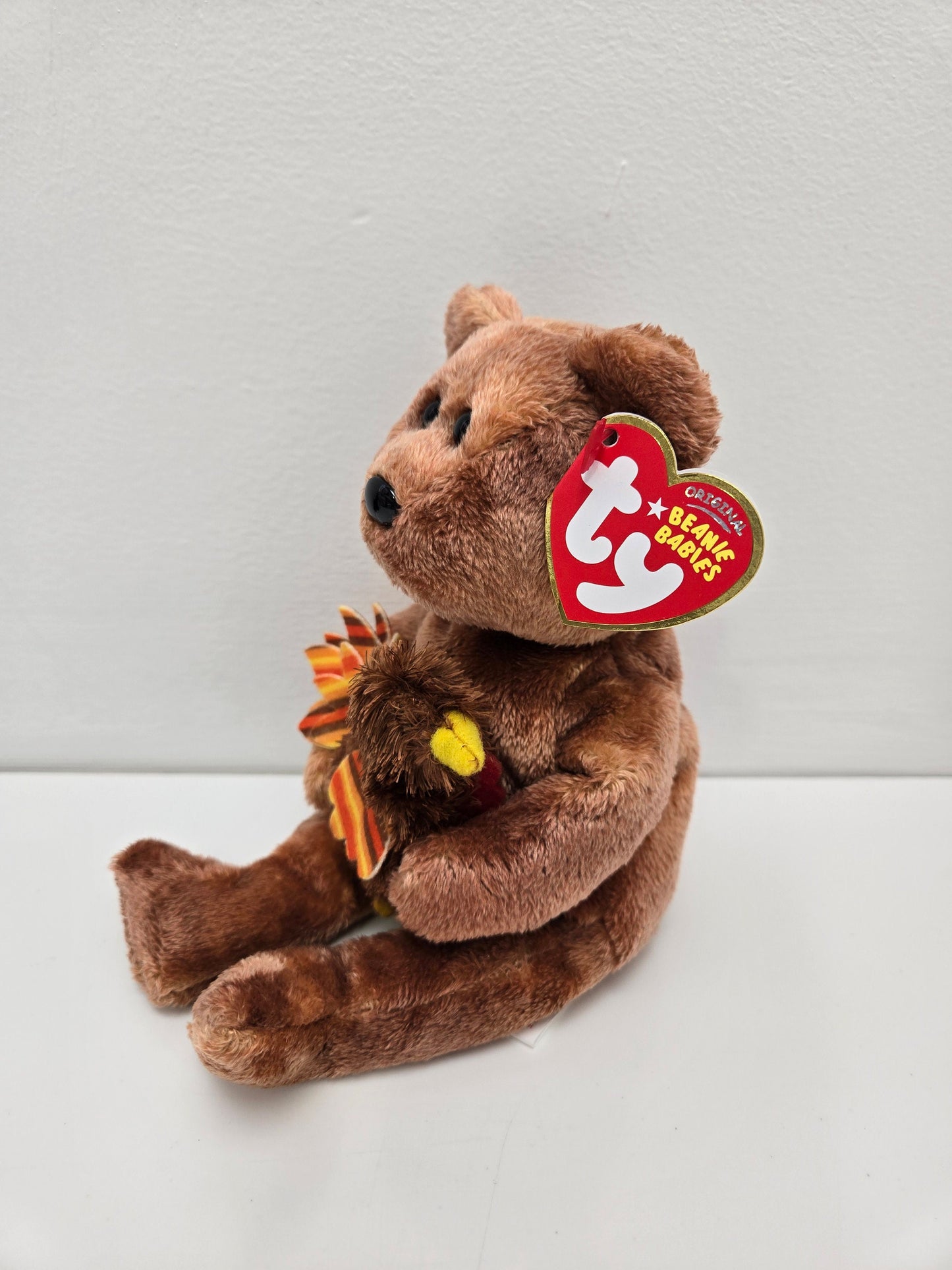 Ty Beanie Baby “Pilgrim” the Thanksgiving Bear - Internet Exclusive *Rare* (8.5 inch)