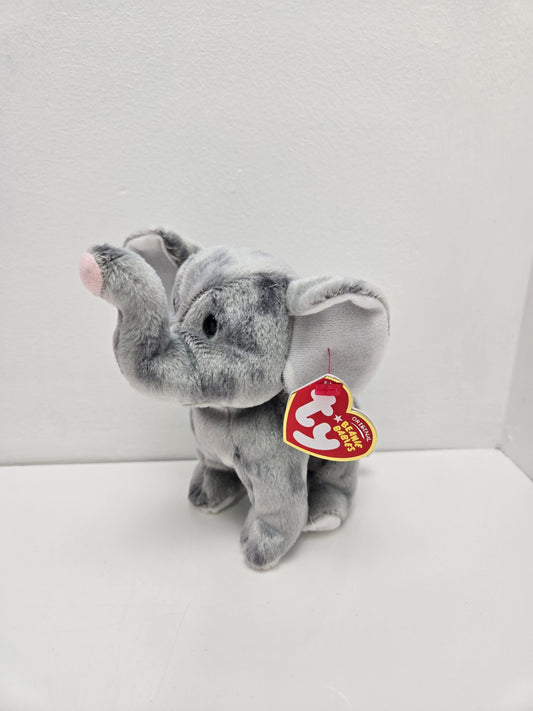 Ty Beanie Baby “Shocks” the Grey Elephant! (6 inch)