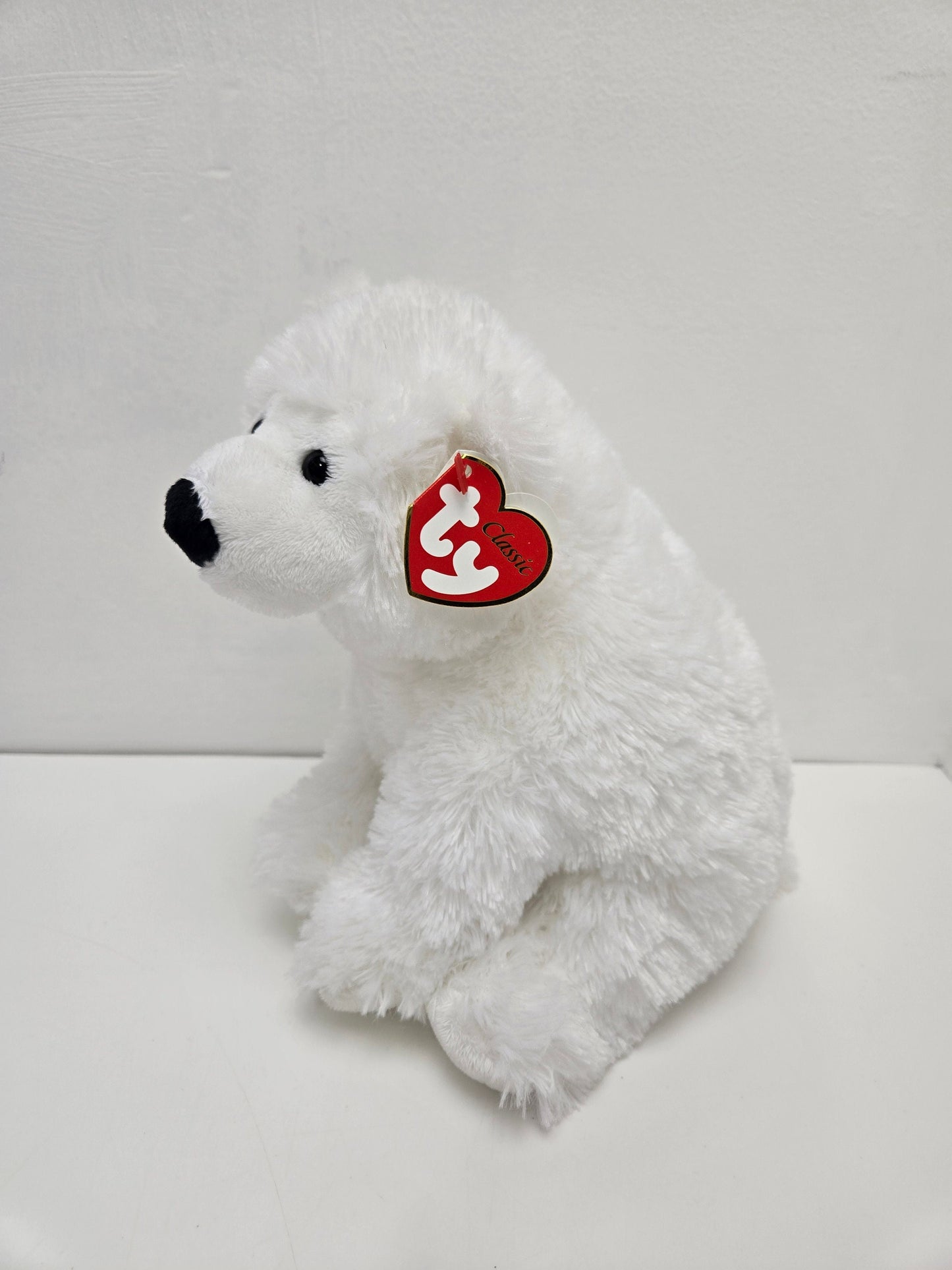 Ty Classics Collection “Snowfort” the Adorable Polar Bear - Rare! (12 inch)