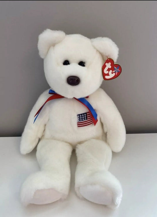 Ty Beanie Buddy “Libearty” the Patriotic Bear (13.5 inch)