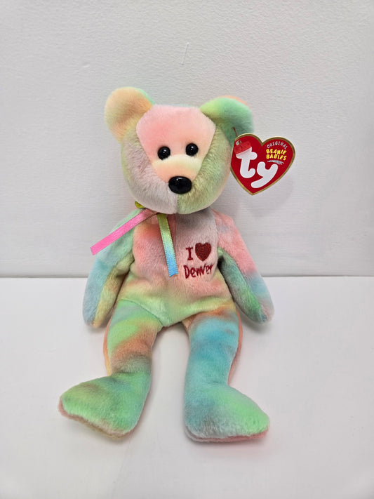 Ty Beanie Baby “Denver” the I Love Denver Bear - City Show Exclusive (8.5 inch)