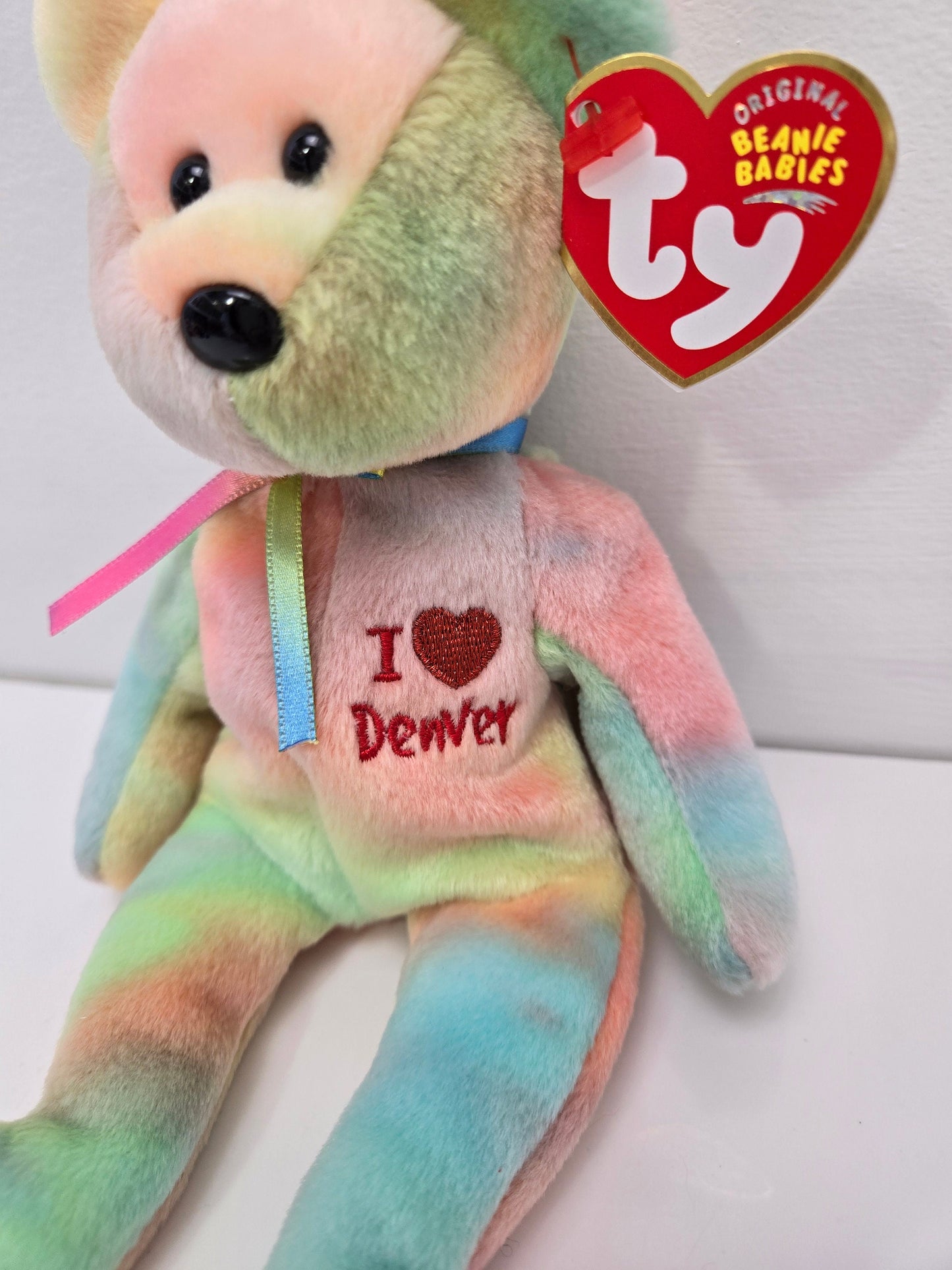 Ty Beanie Baby “Denver” the I Love Denver Bear - City Show Exclusive (8.5 inch)