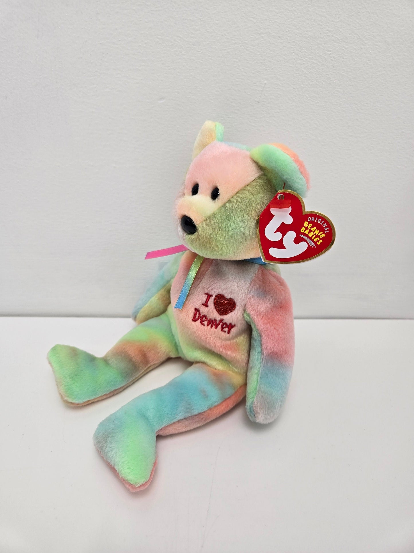 Ty Beanie Baby “Denver” the I Love Denver Bear - City Show Exclusive (8.5 inch)