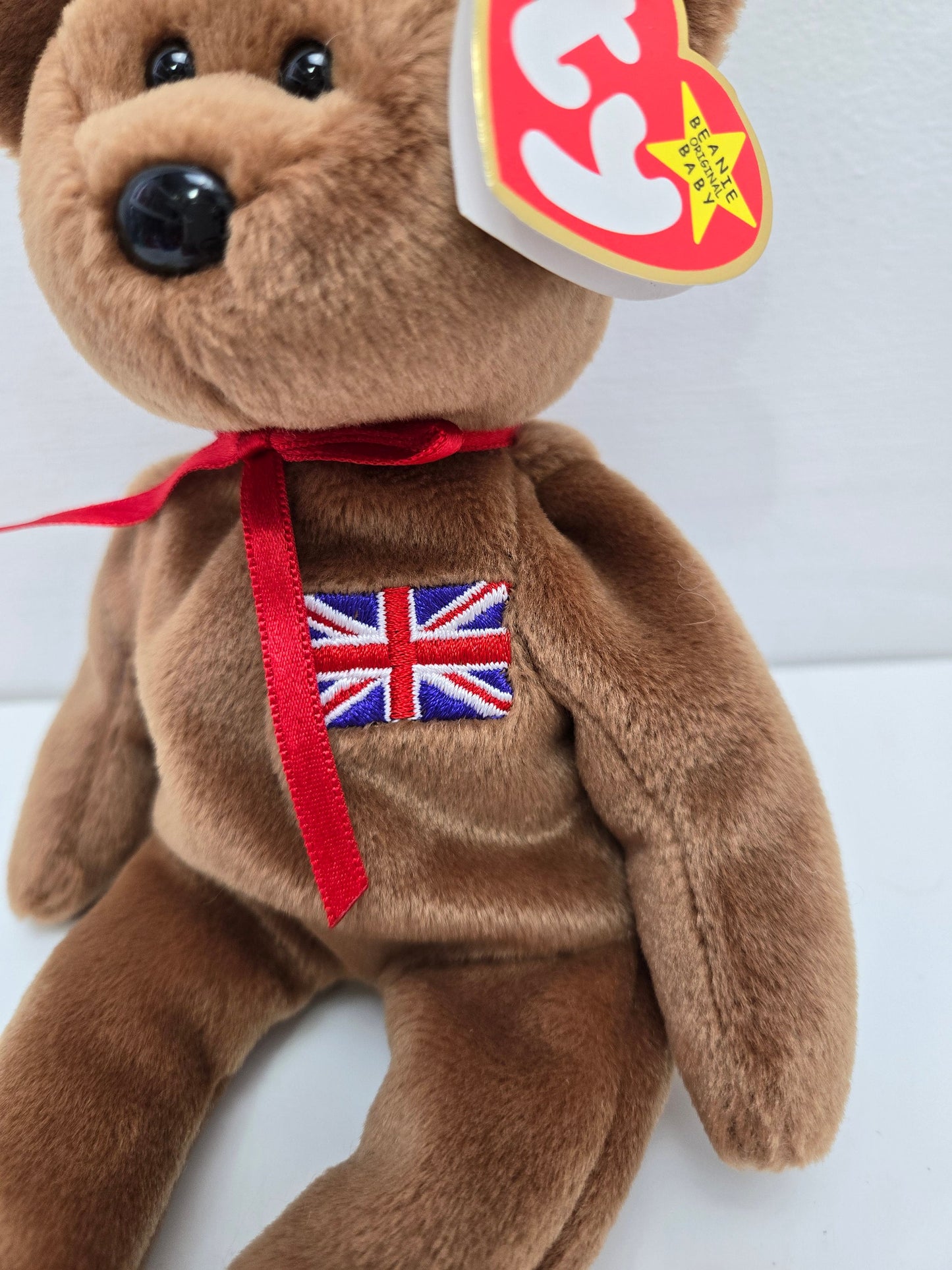 Ty Beanie Baby “Britannia” the Bear - UK Exclusive (8.5 inch)