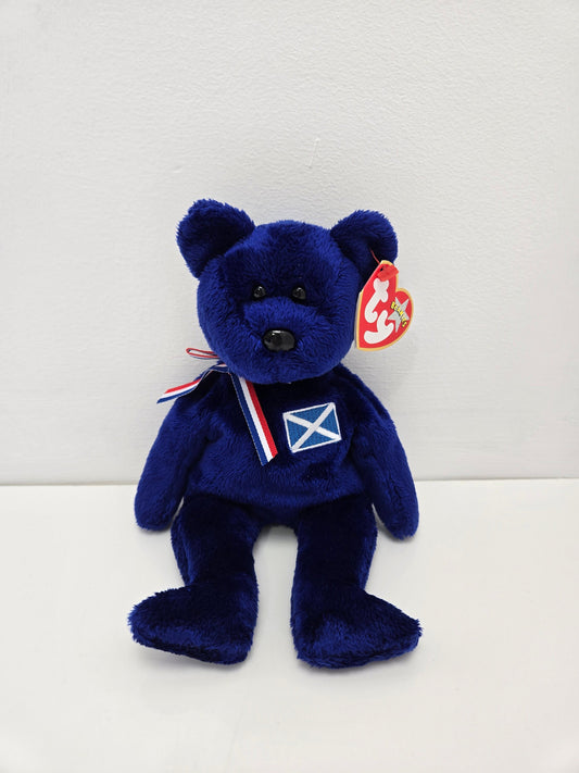 Ty Beanie Baby “Scotland” the Blue Bear - Scotland Exclusive (8.5 inch)