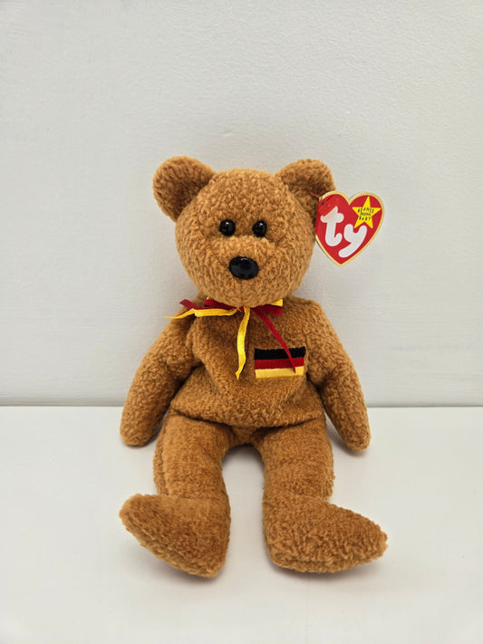 Ty Beanie Baby “Germania” the Bear - German Exclusive (8.5 inch)