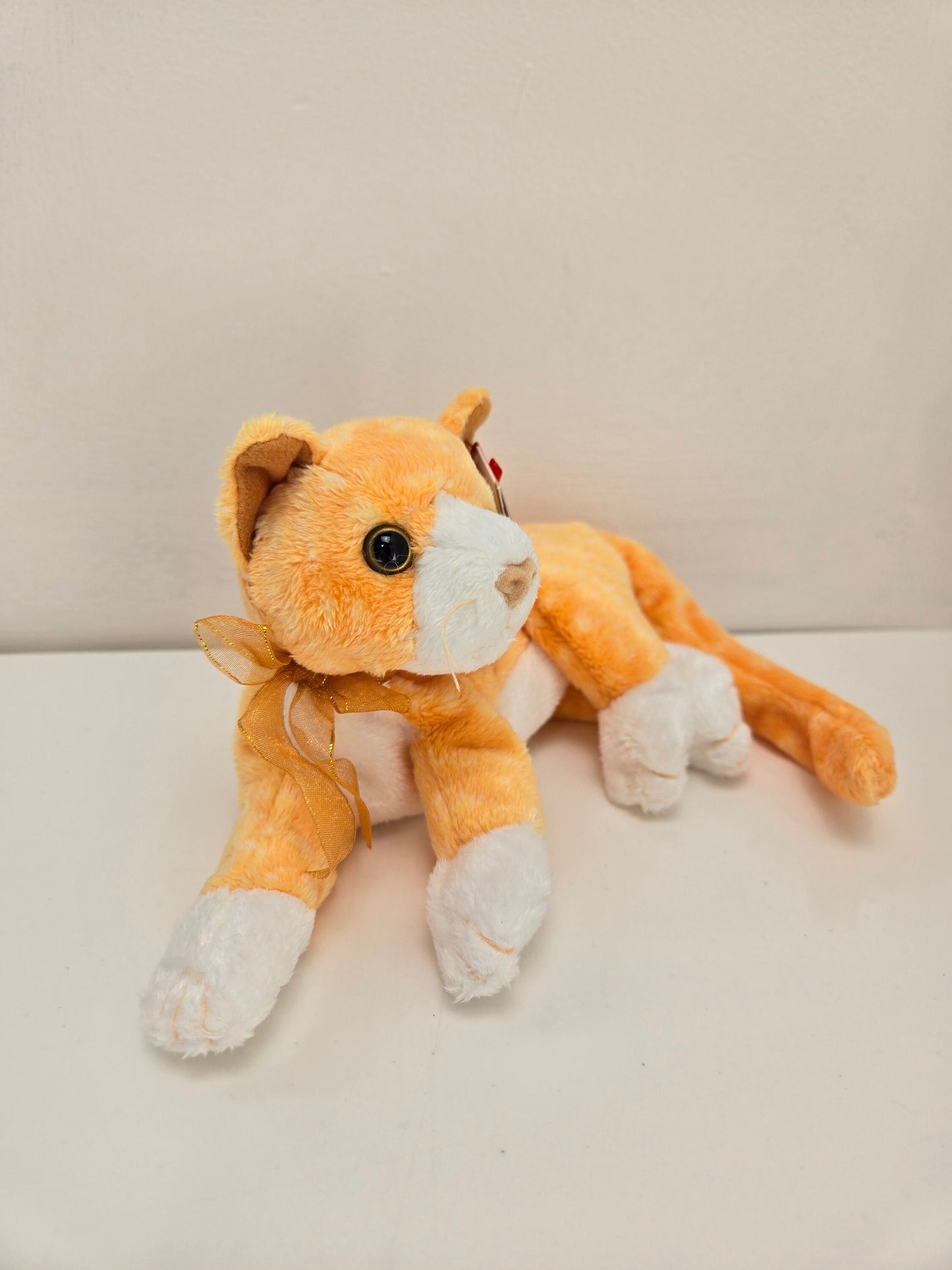 Ty Beanie Baby “Tabs” the Tabby Cat! (8 inch)