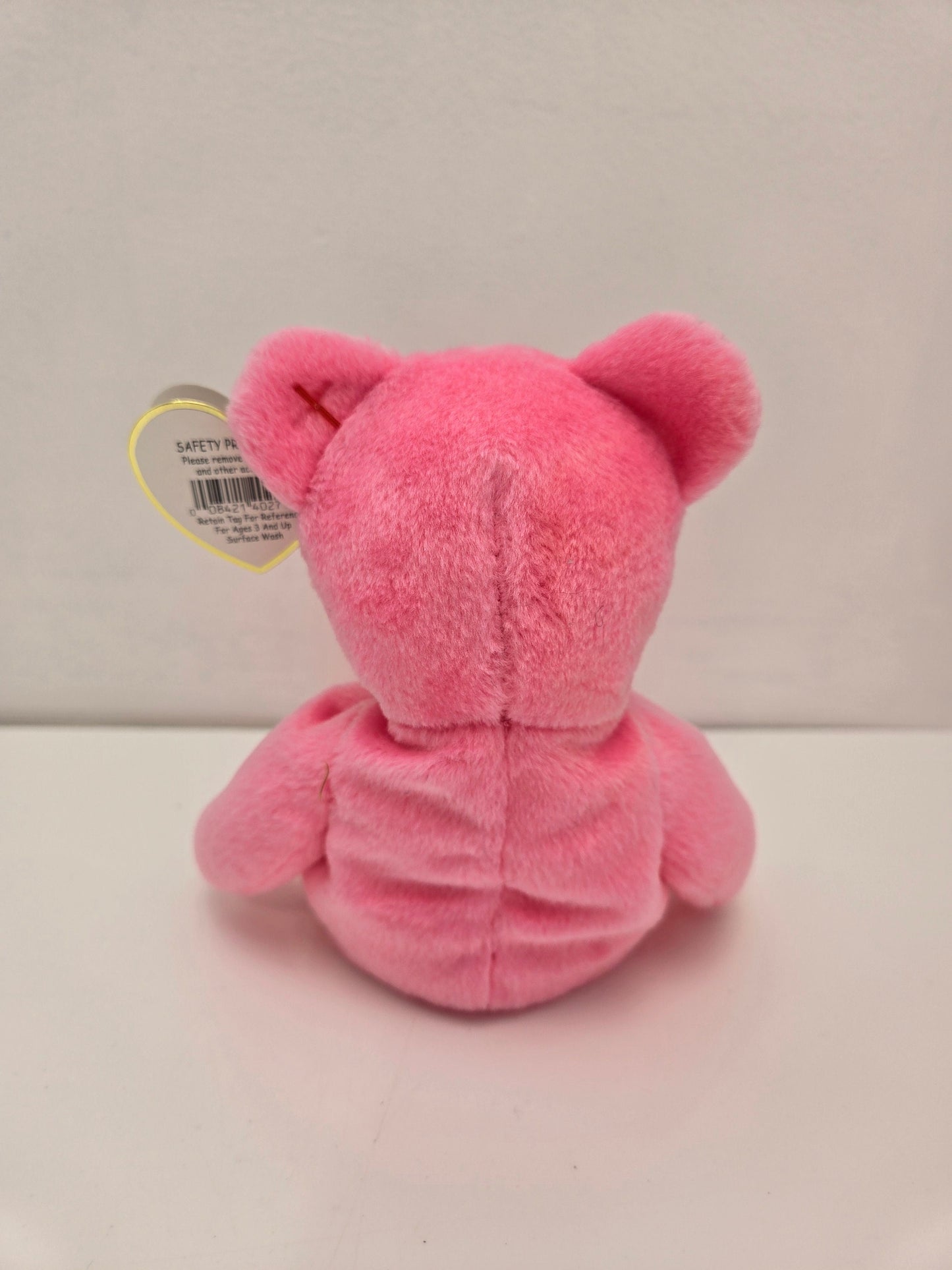 Ty Beanie Baby “Aware” the Pink Bear  - Cancer Awareness Bear (8.5 inch)