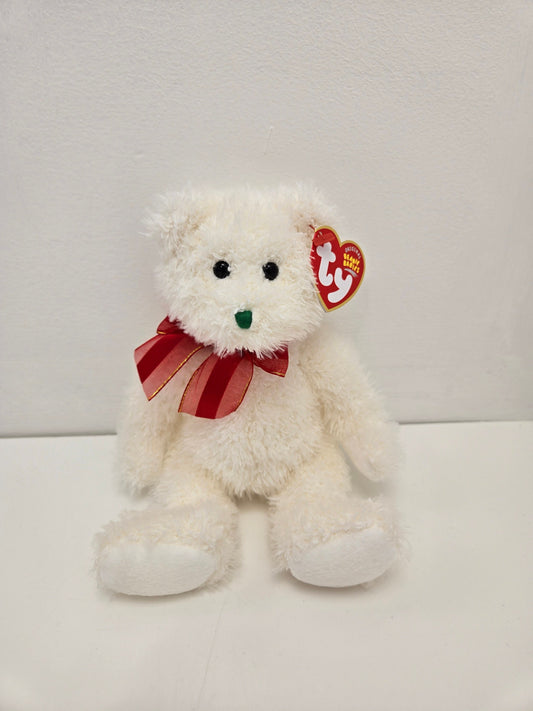 Ty Beanie Baby “Holiday Teddy” the Holiday Bear (8 inch)