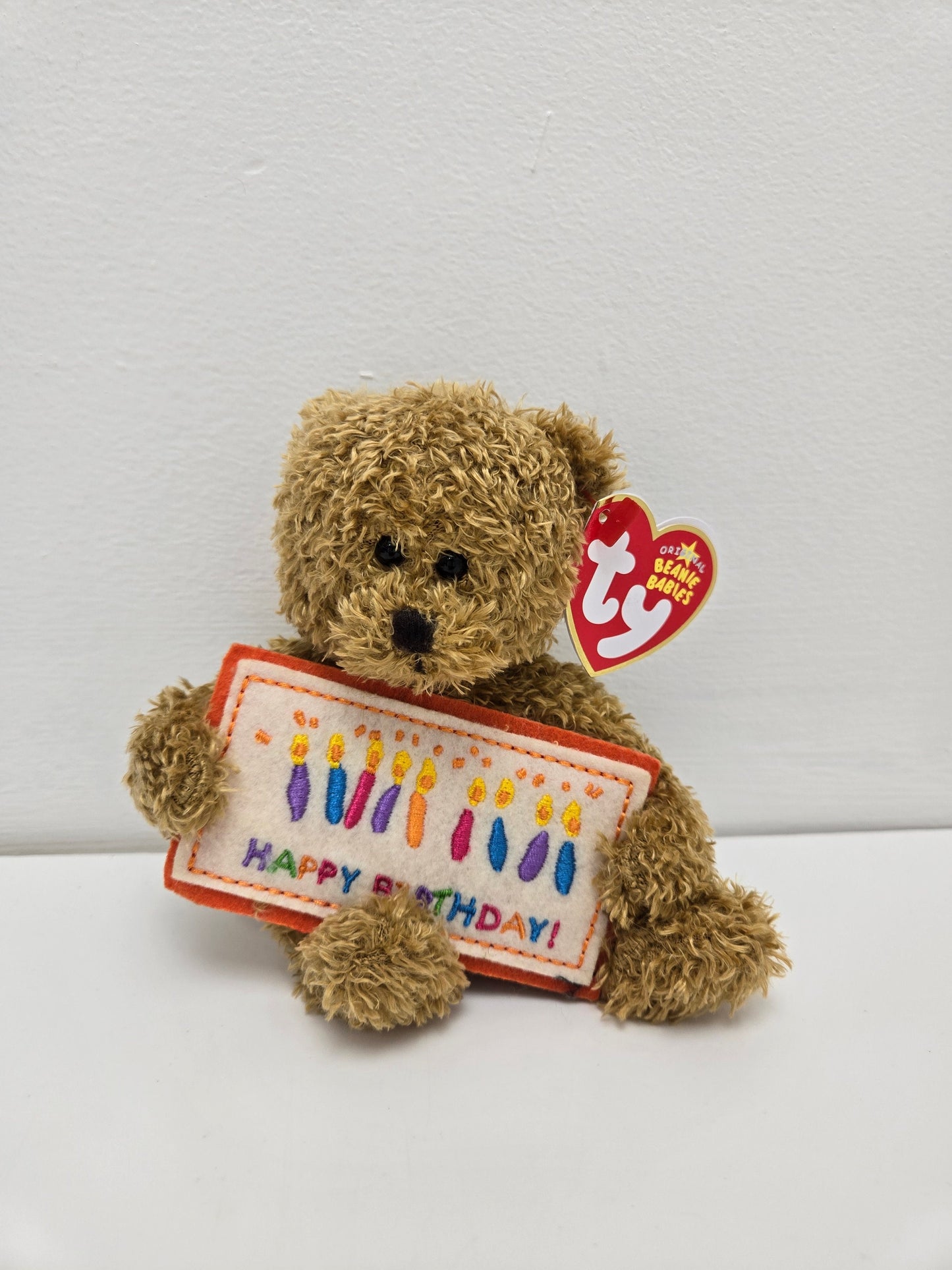 Ty Beanie Baby “Happy Birthday” the Bear - Greetings Collection (5 inch)