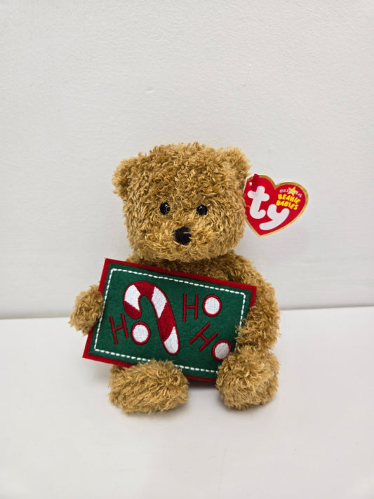 Ty Beanie Baby “Ho Ho Ho” the Bear - Greetings Collection (5.5 inch)