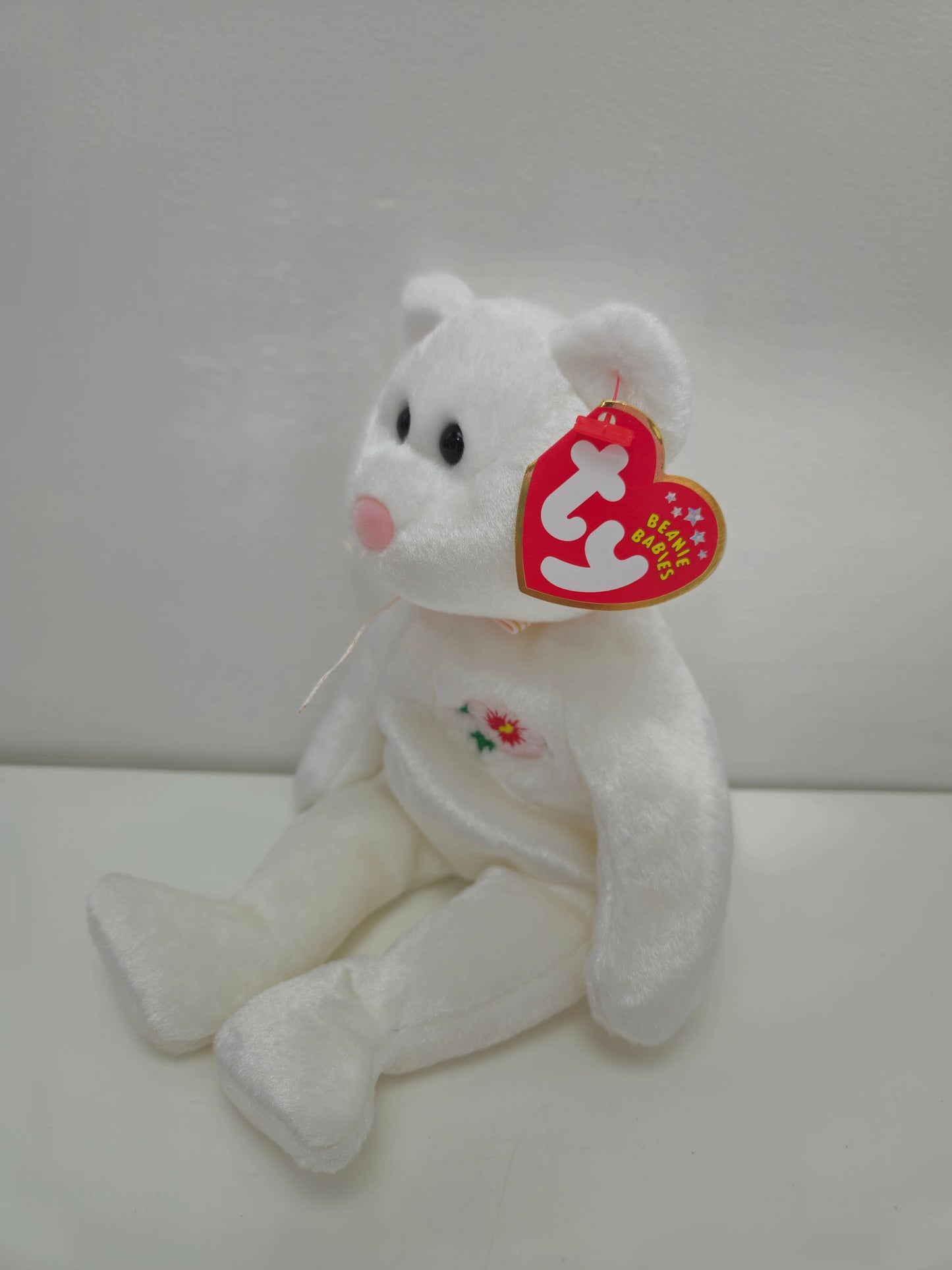 Ty Beanie Baby “Mugungwha” the Bear - Asia-Pacific Bear - Korea Exclusive (8.5 inch)