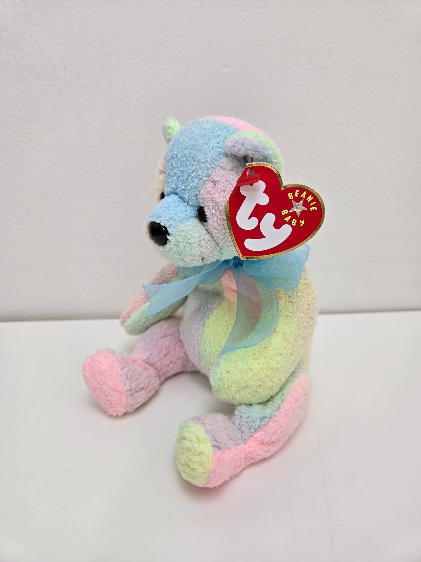 Ty Beanie Baby “Mellow” the Tie-Dye Bear (7.5 inch)