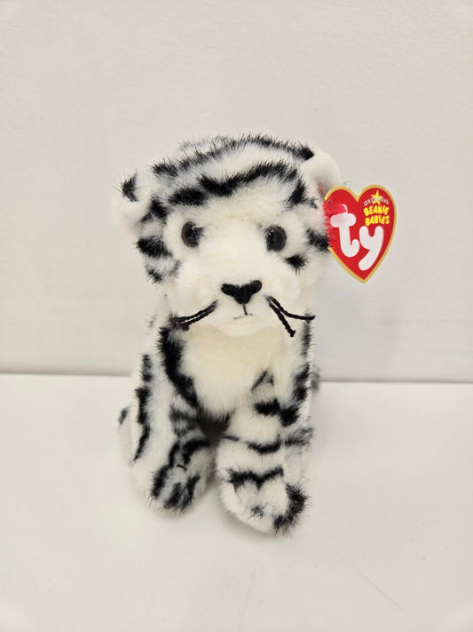 Ty Beanie Baby “Tundra” the White Tiger! (6 inch)