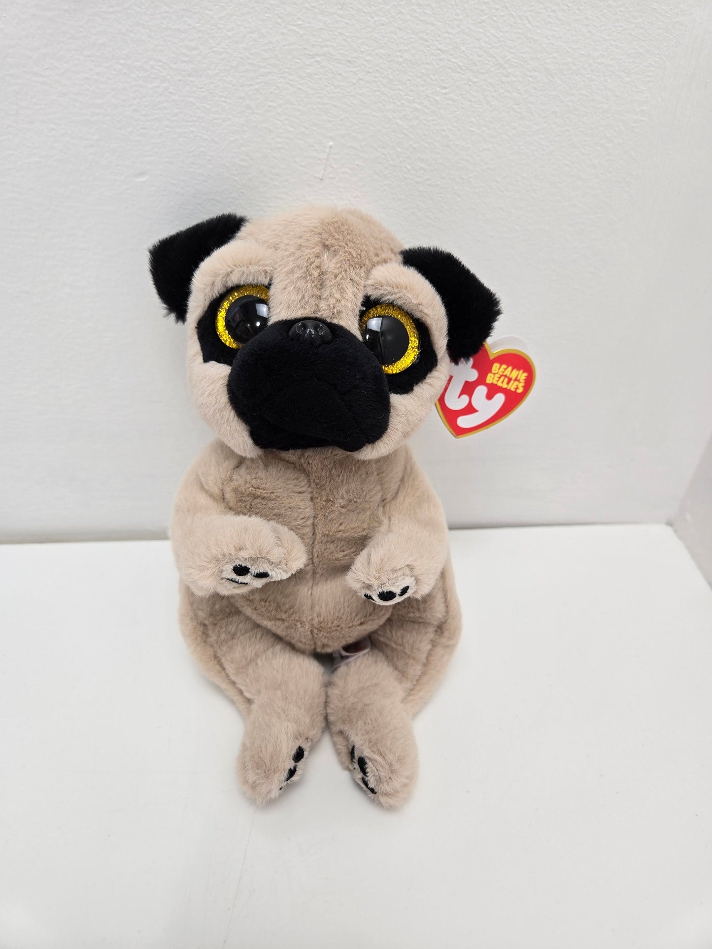 Ty Beanie Bellies “Izzy” the Pug Dog Plush! (8 inch)