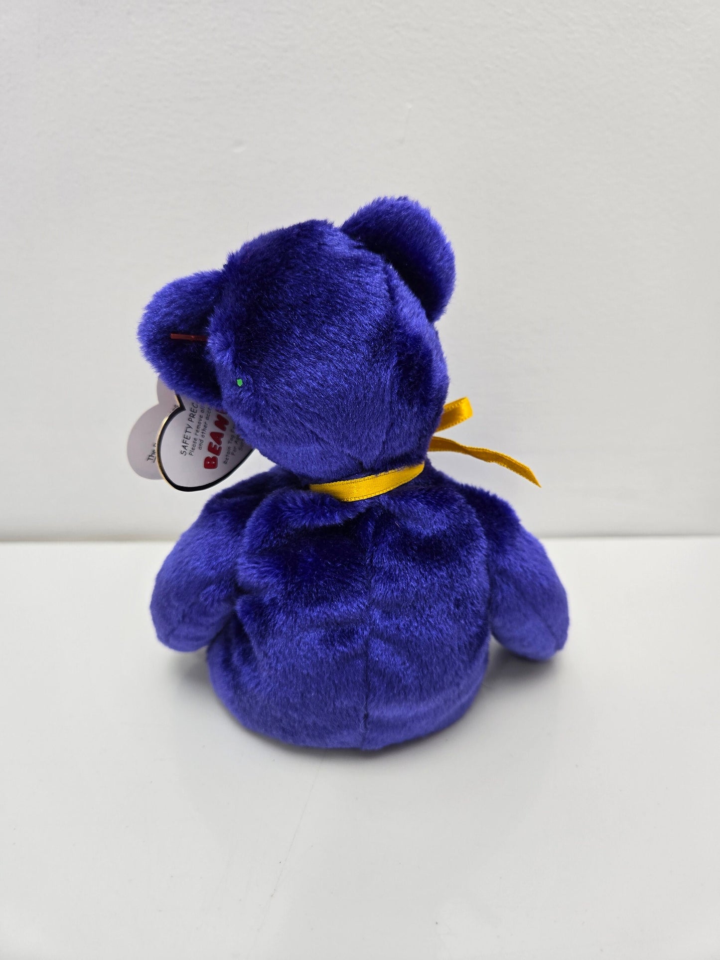 Ty Beanie Baby “Sapphire” the Bear - Beanie Baby of the Month! (8.5 inch)