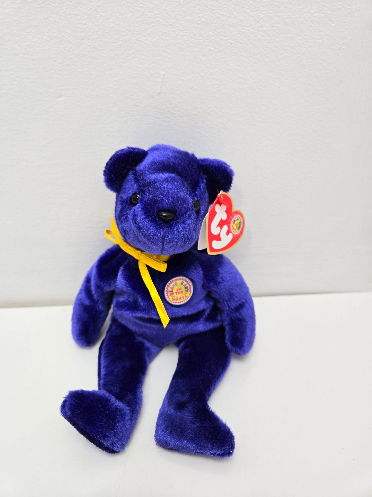 Ty Beanie Baby “Sapphire” the Bear - Beanie Baby of the Month! (8.5 inch)