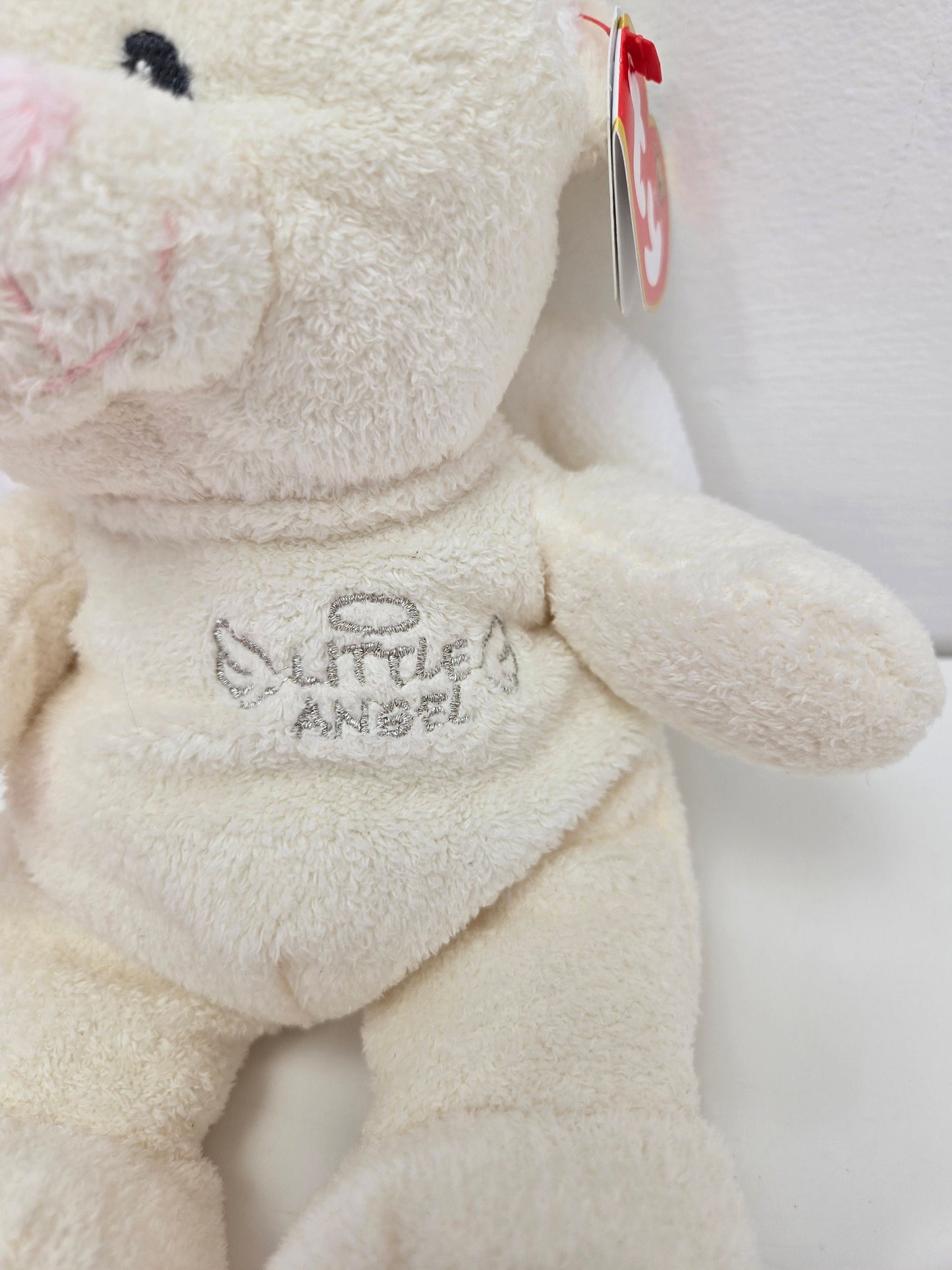 Ty Baby Collection “My Little Angel” the Beige Angel Bear Love to Baby *Rare* (8 inch)