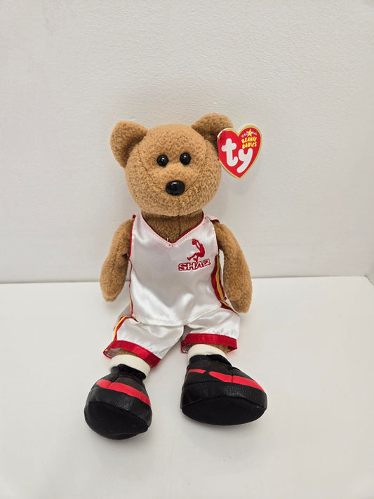 Ty Beanie Baby “ShaqBear” the Shaquille O’Neal Bear - Pro Basketball Player (10 inch)