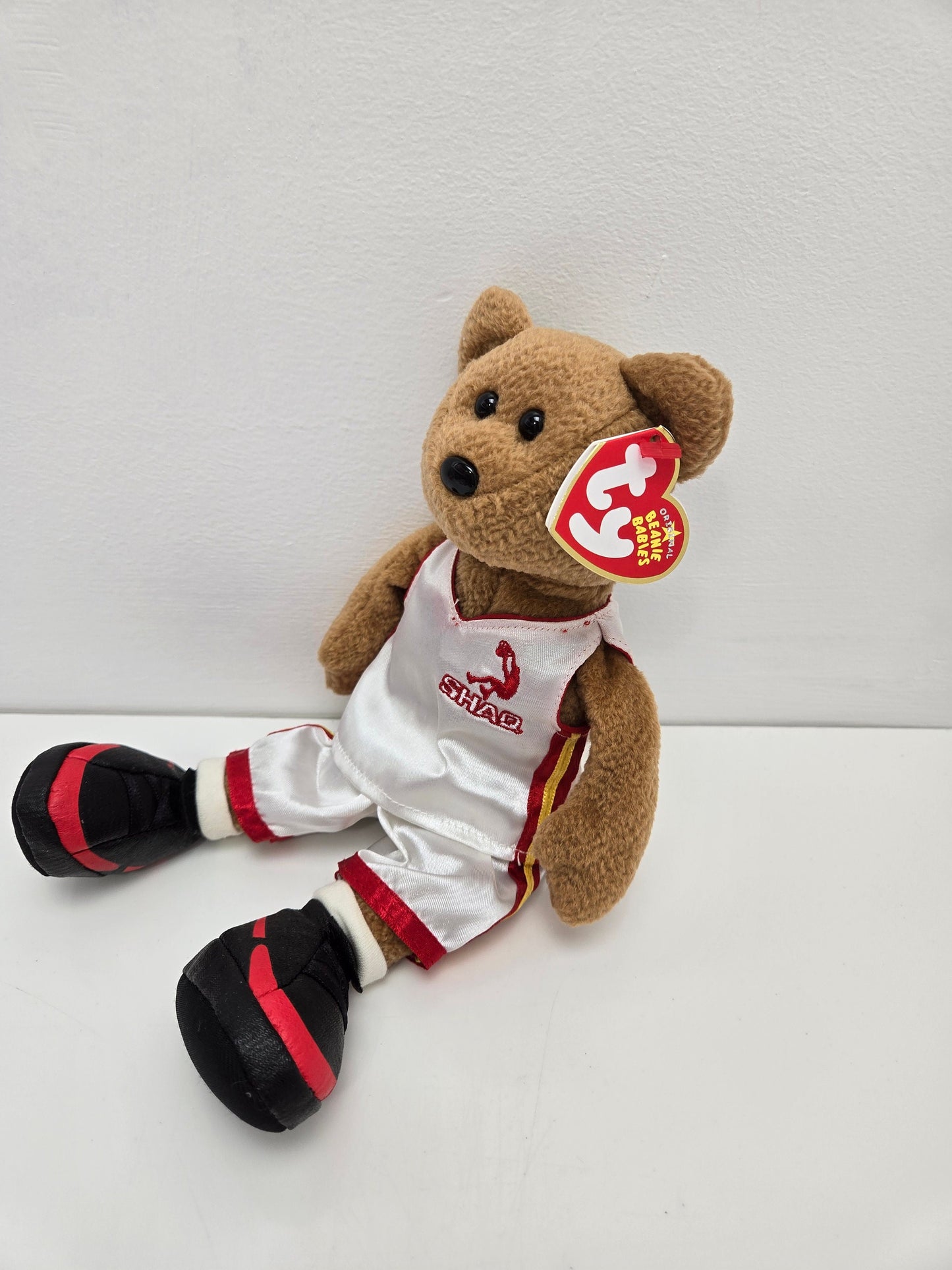 Ty Beanie Baby “ShaqBear” the Shaquille O’Neal Bear - Pro Basketball Player (10 inch)