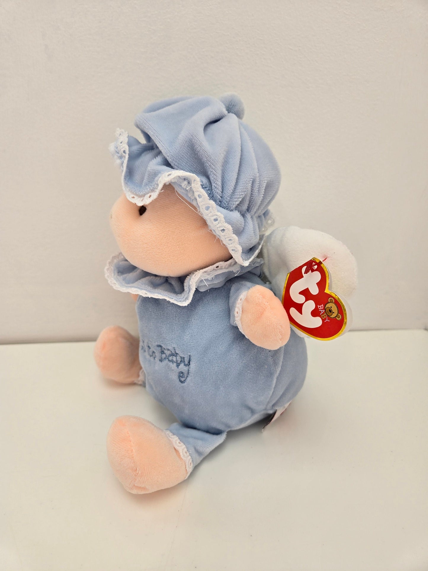 Ty Baby Line “Blessings to Baby” the Blue Angel Baby Doll With Wings - Love to Baby (8 inch)