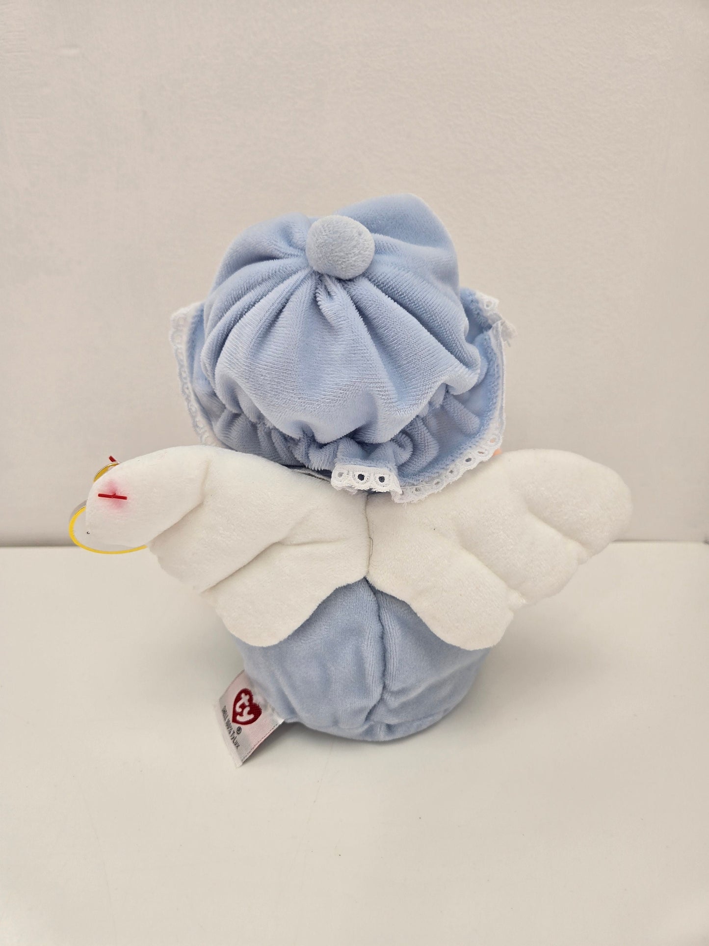 Ty Baby Line “Blessings to Baby” the Blue Angel Baby Doll With Wings - Love to Baby (8 inch)