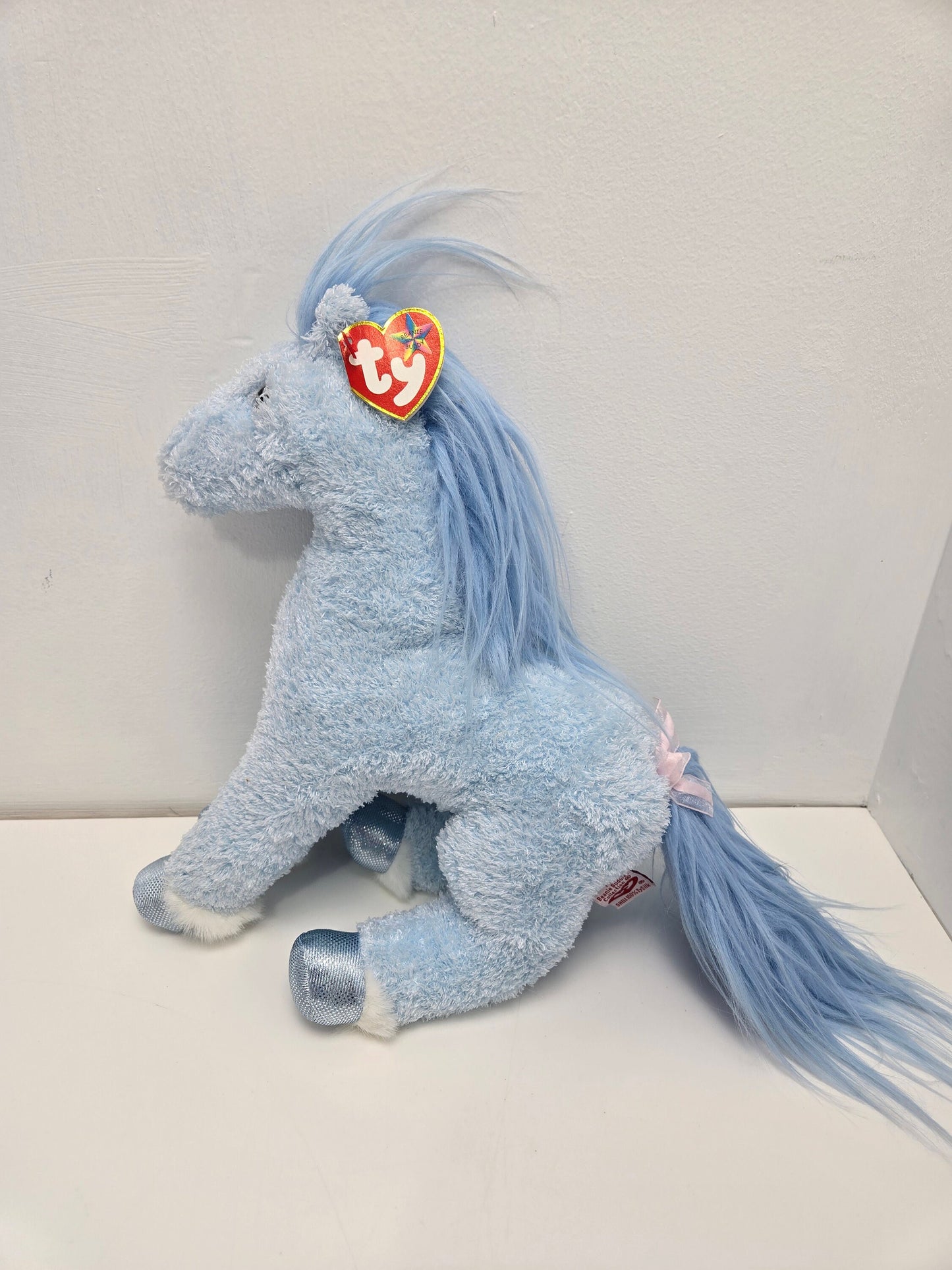 Ty Beanie Buddy “Charming” the Blue Horse (14 inch)