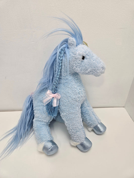 Ty Beanie Buddy “Charming” the Blue Horse (14 inch)