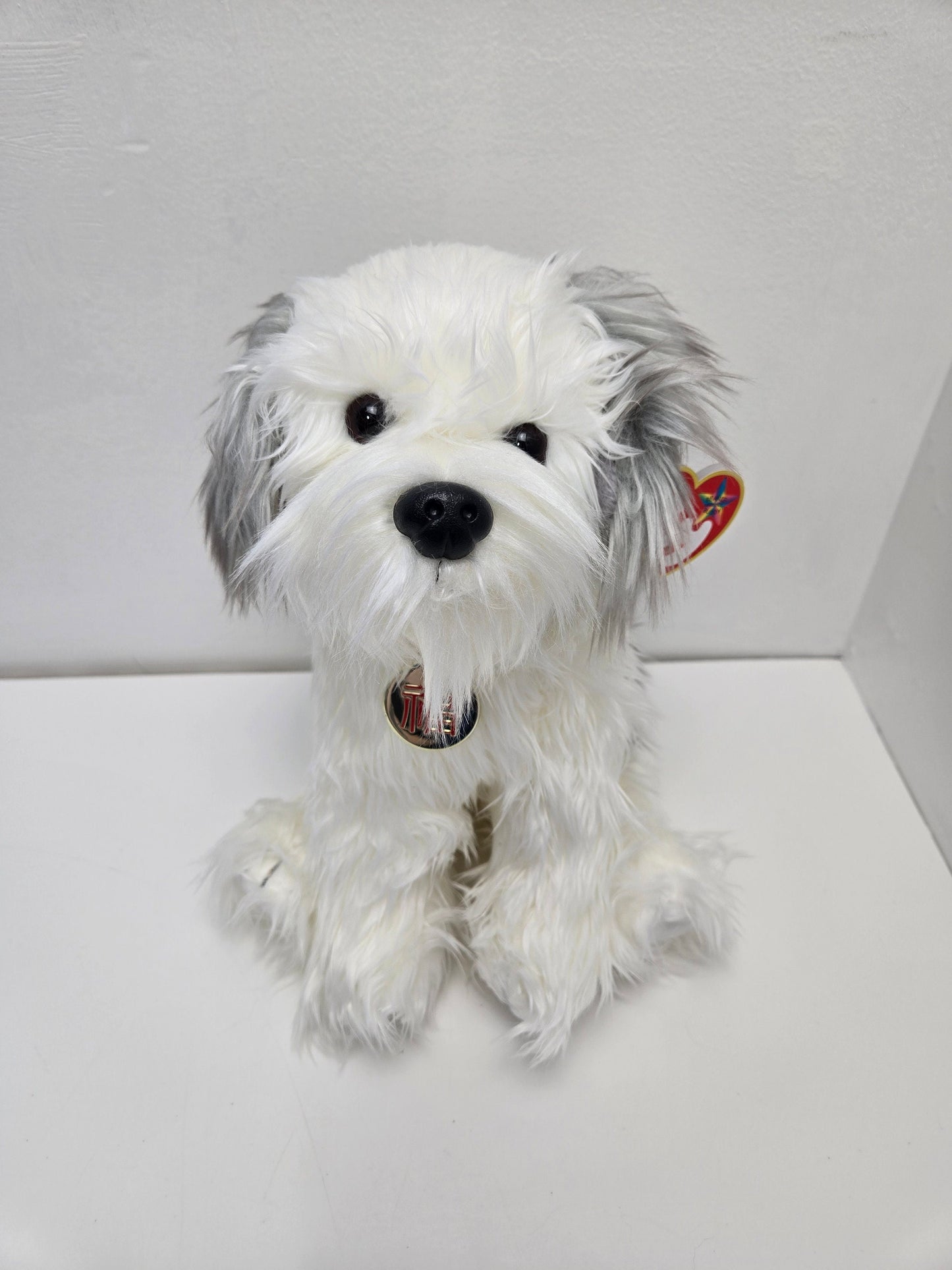 Ty Beanie Buddy “Year of the Dog” the Zodiac Dog Rare! (12 inch)