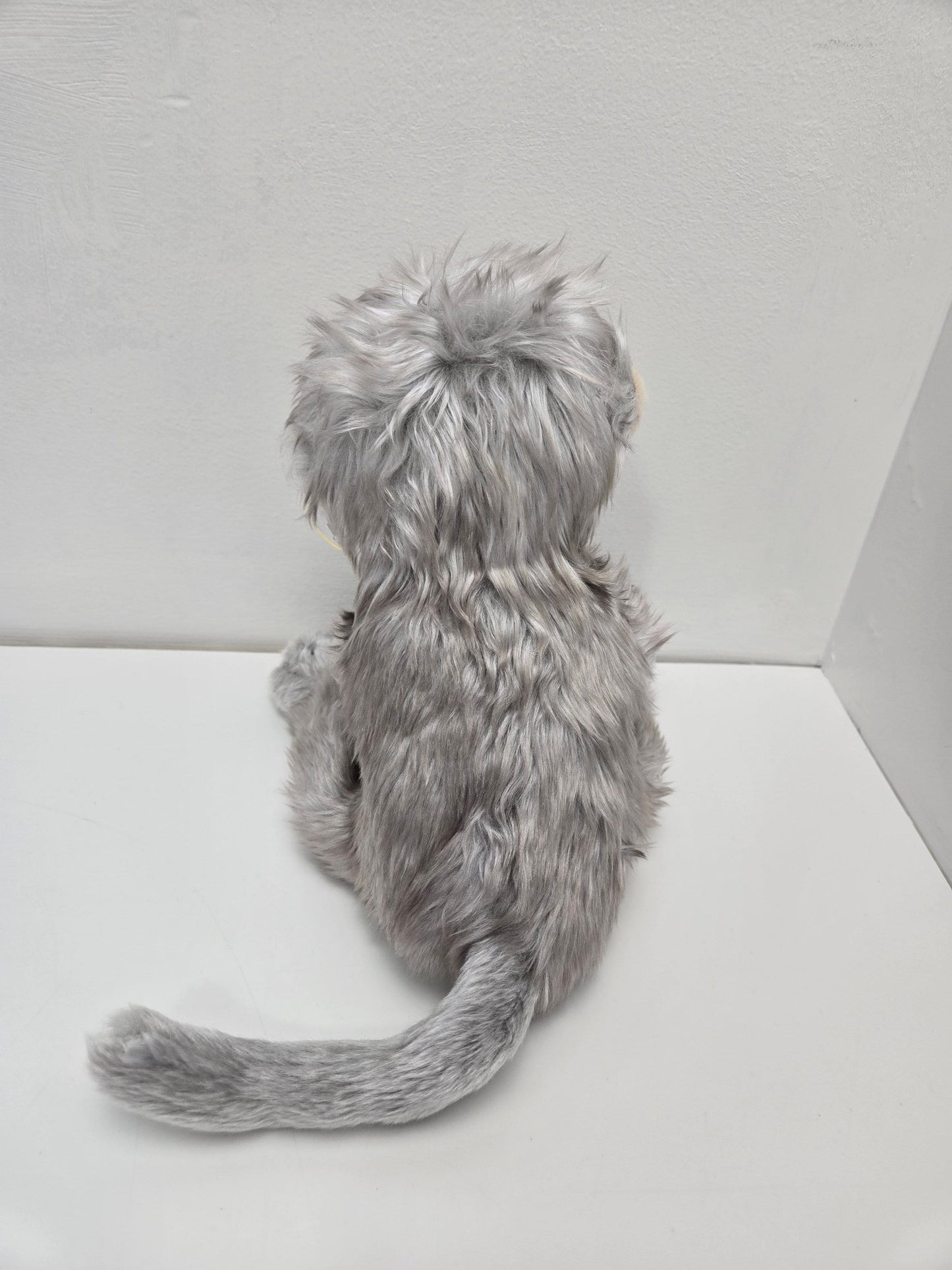 Ty Beanie Buddy “Kiki” the Grey / Silver Monkey (13 inch)