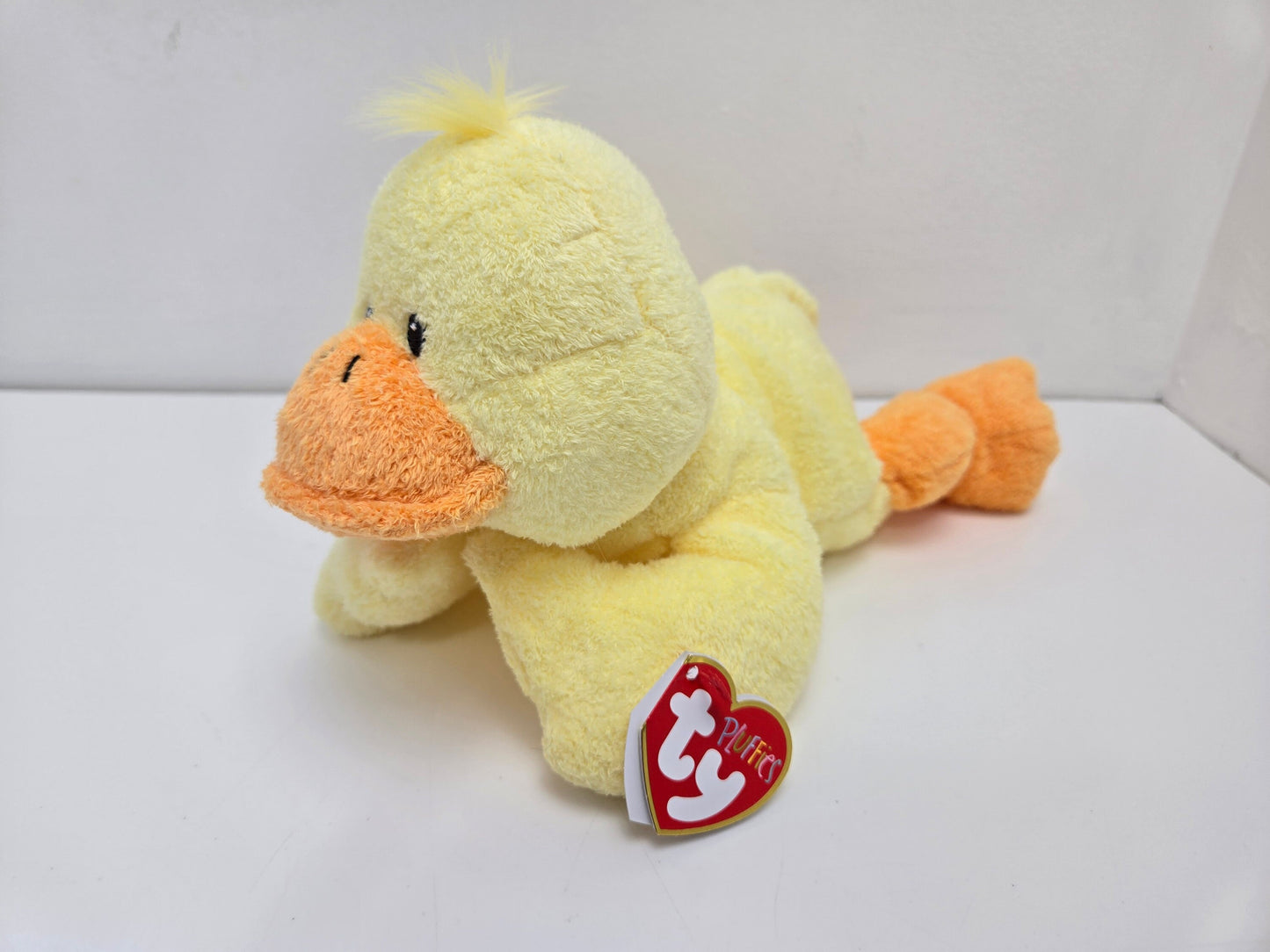 Ty Pluffies Collection “Ducky” the Adorable Duck  *Rare!* (9 inch)