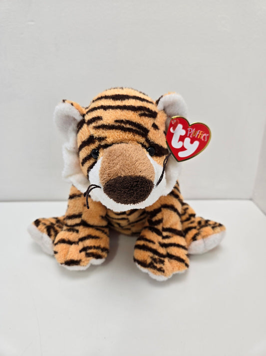 Ty Pluffies “Growlers” the Tiger *Rare!* (10 inch)