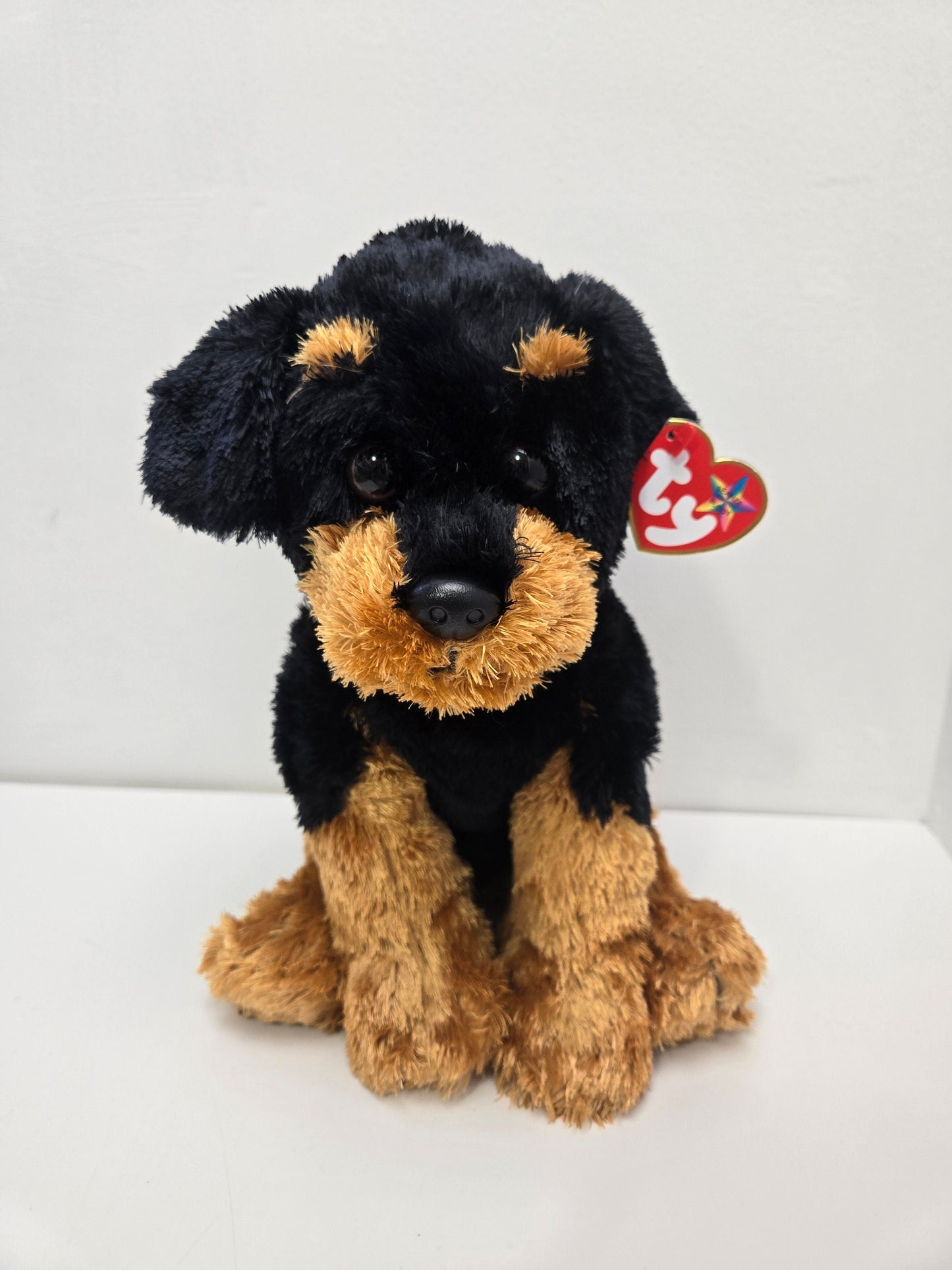 Ty Beanie Buddy “Brutus” the Rottweiler Dog  *Rare* (12 inch)