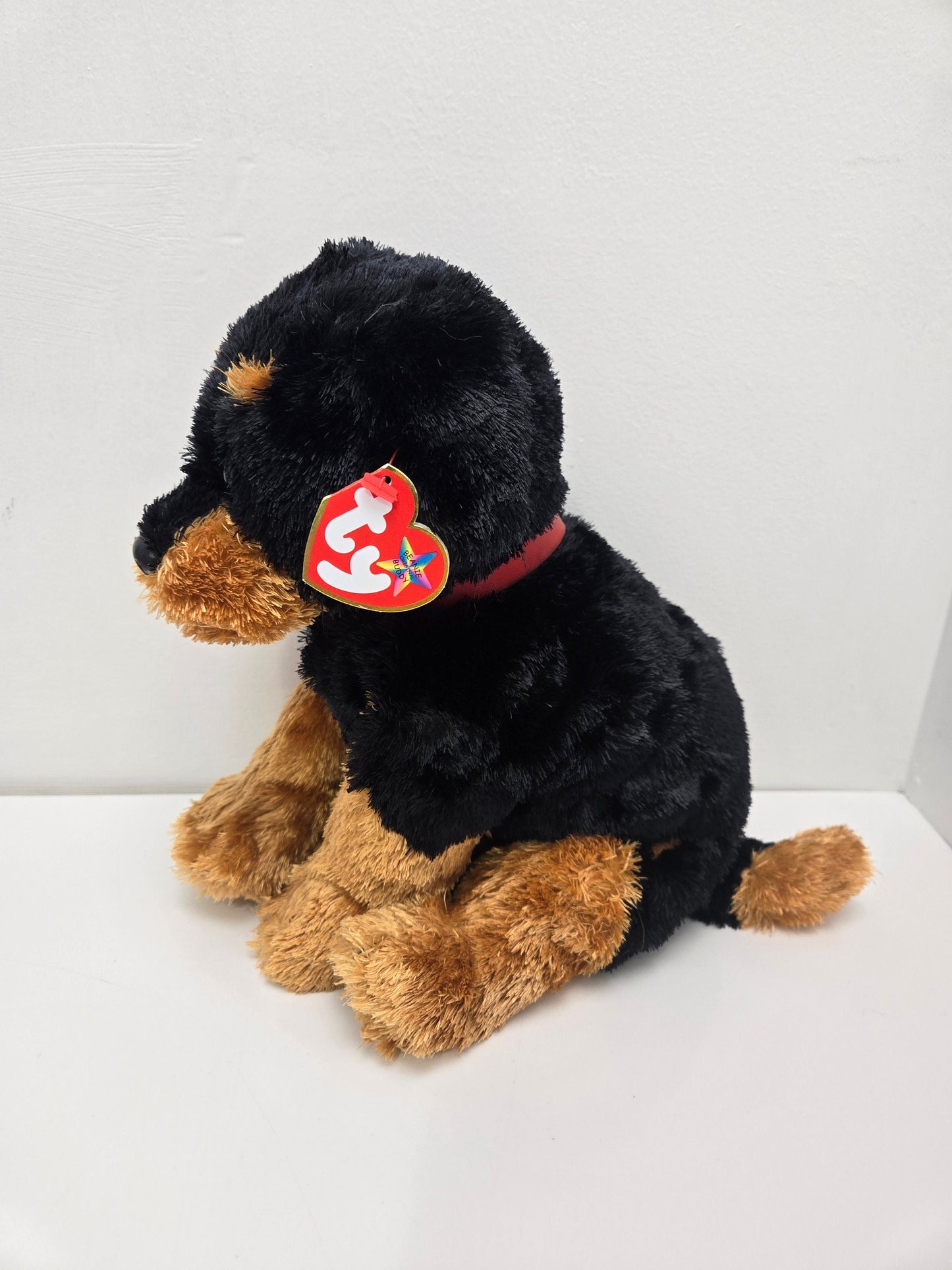 Ty Beanie Buddy “Brutus” the Rottweiler Dog  *Rare* (12 inch)