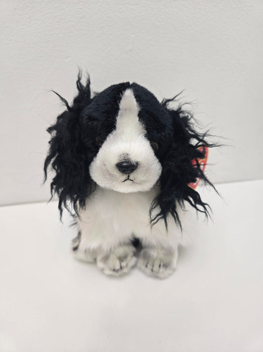 Ty Beanie Baby “Frolic” the Black and White Springer Spaniel Dog (7 inch)