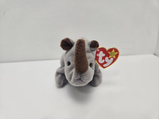 Ty Beanie Baby “Spike” the Rhinoceros (7 inch)