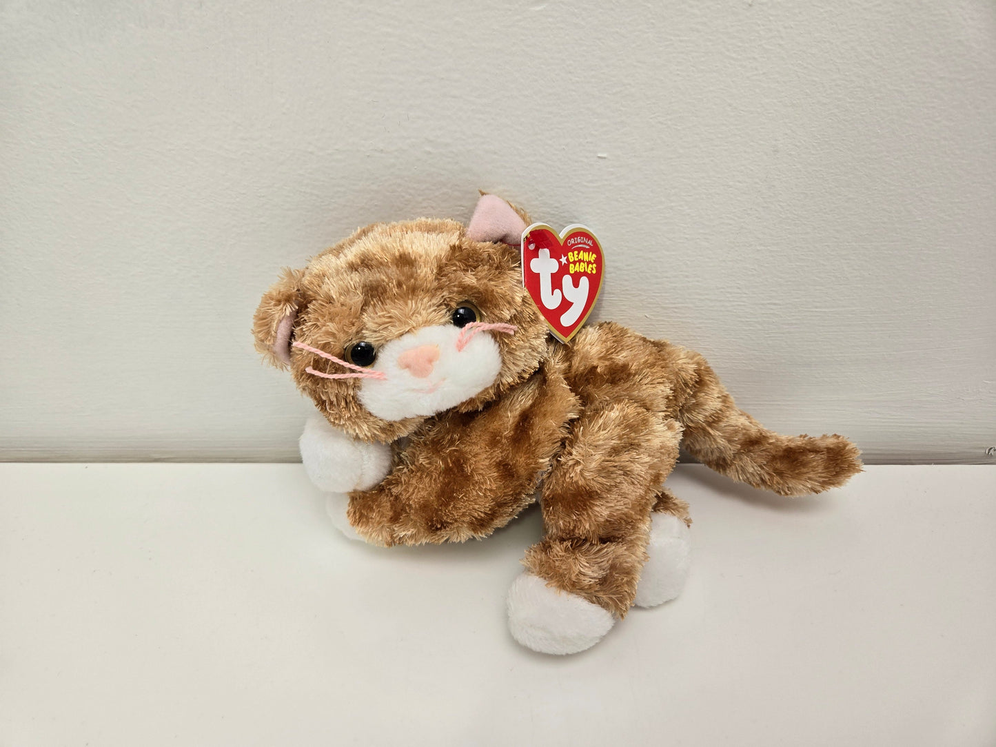 Ty Beanie Baby “Tabbles” the Tabby Cat *Rare* (6 inch)