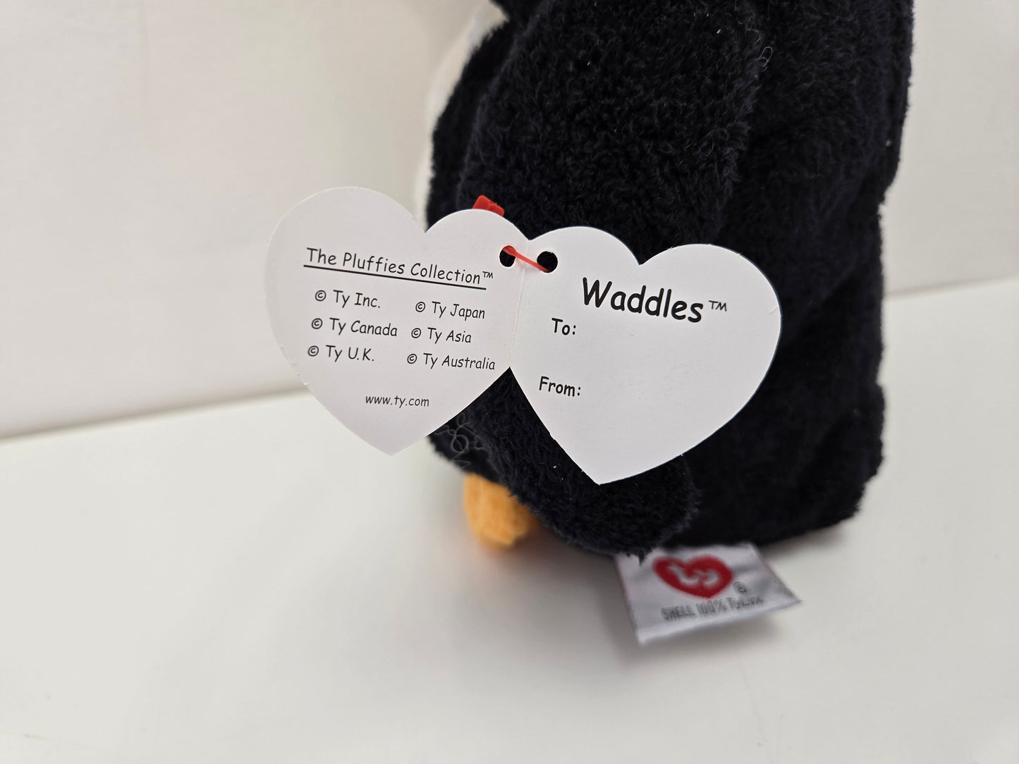 Ty Pluffies Collection “Waddles” the Adorable Penguin (9 inch)