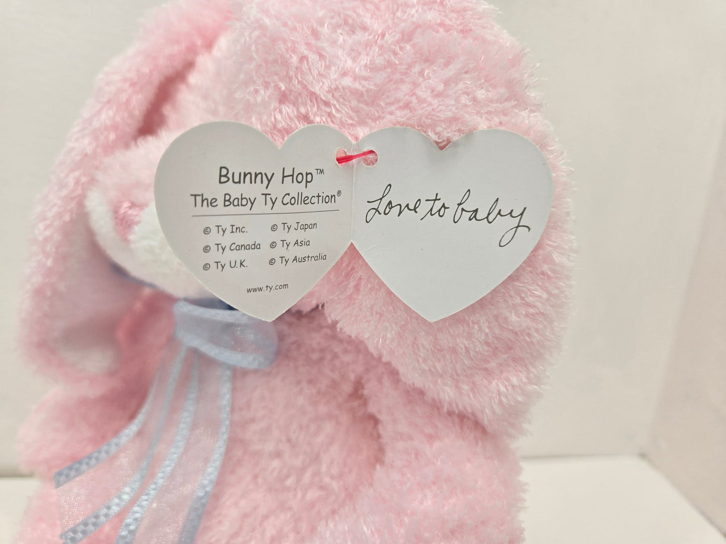 Ty Baby Collection “Bunny Hop” the Pink Bunny - Love to Baby! (8 inch)