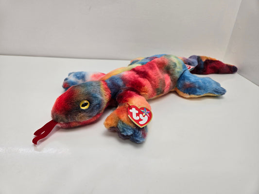 Ty Beanie Buddy “Lizzy” the Tie-Dye Lizard *Colours Vary*  (15 inch)