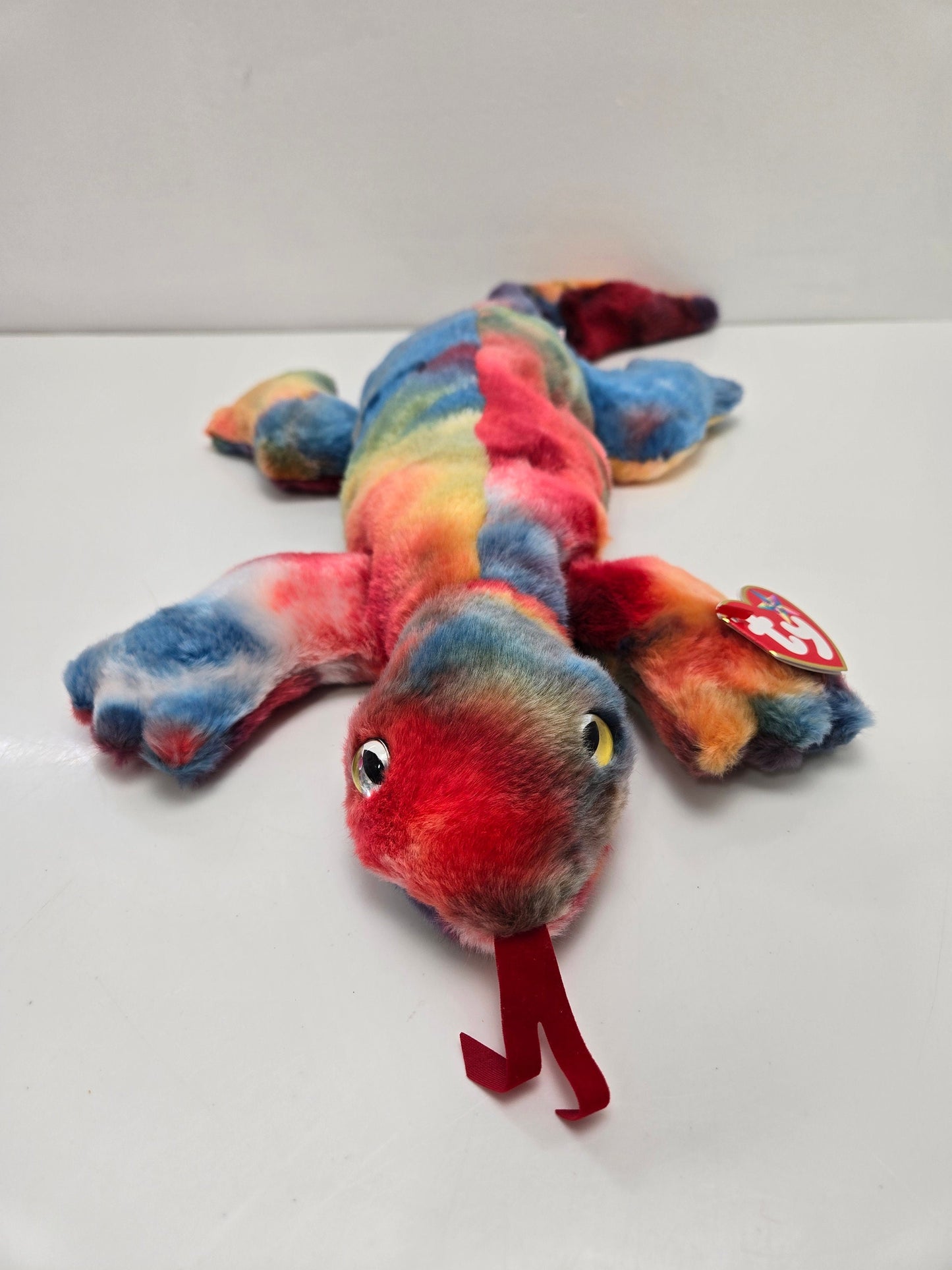 Ty Beanie Buddy “Lizzy” the Tie-Dye Lizard *Colours Vary*  (15 inch)