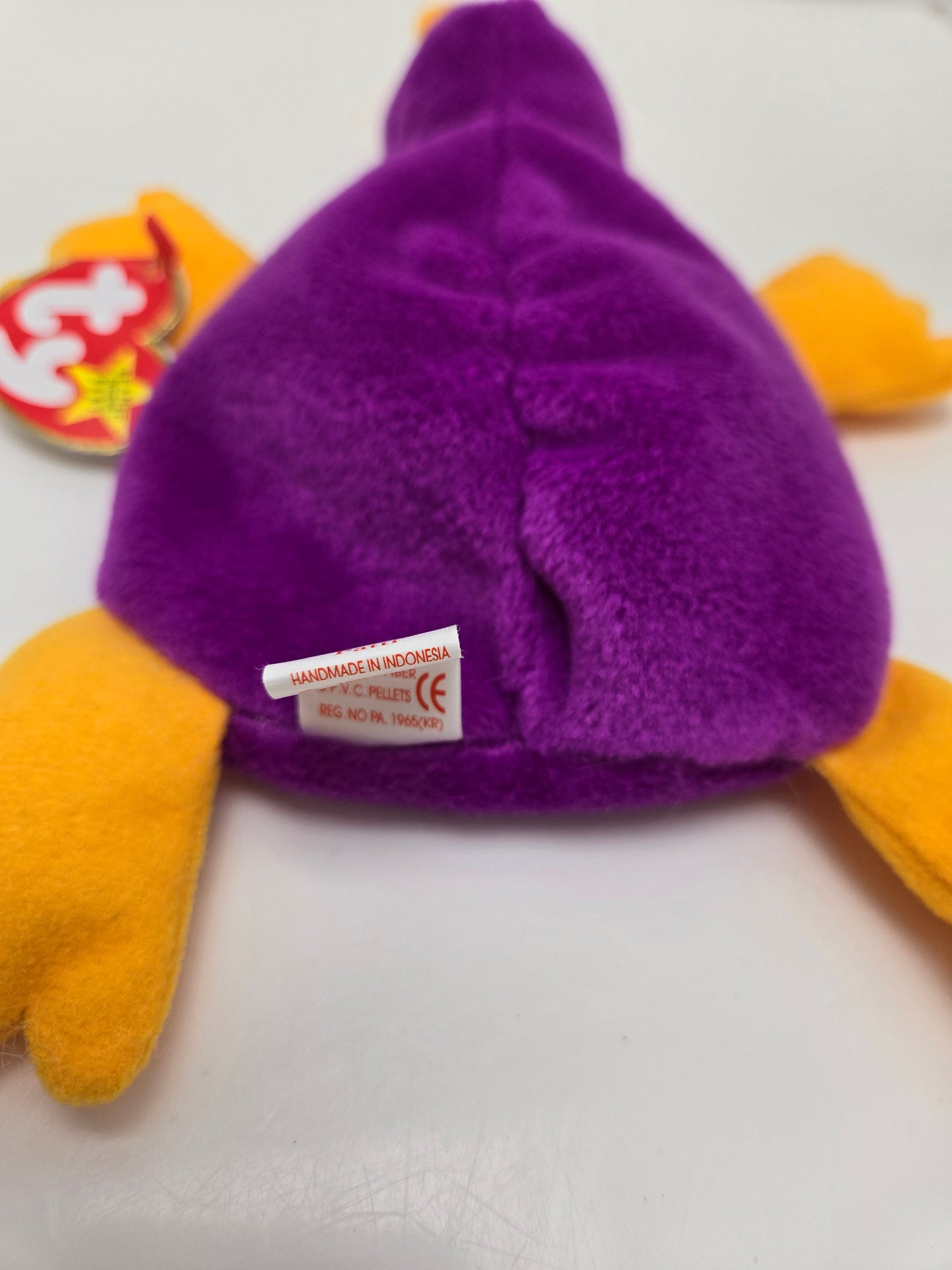 Ty Beanie Baby “Patti” the Platypus - Handmade in Indonesia (9.5 inch)