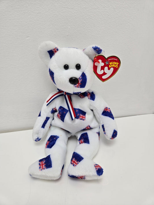 Ty Beanie Baby “Aotearoa” the Asia Pacific Bear - New Zealand Exclusive (8.5 inch)