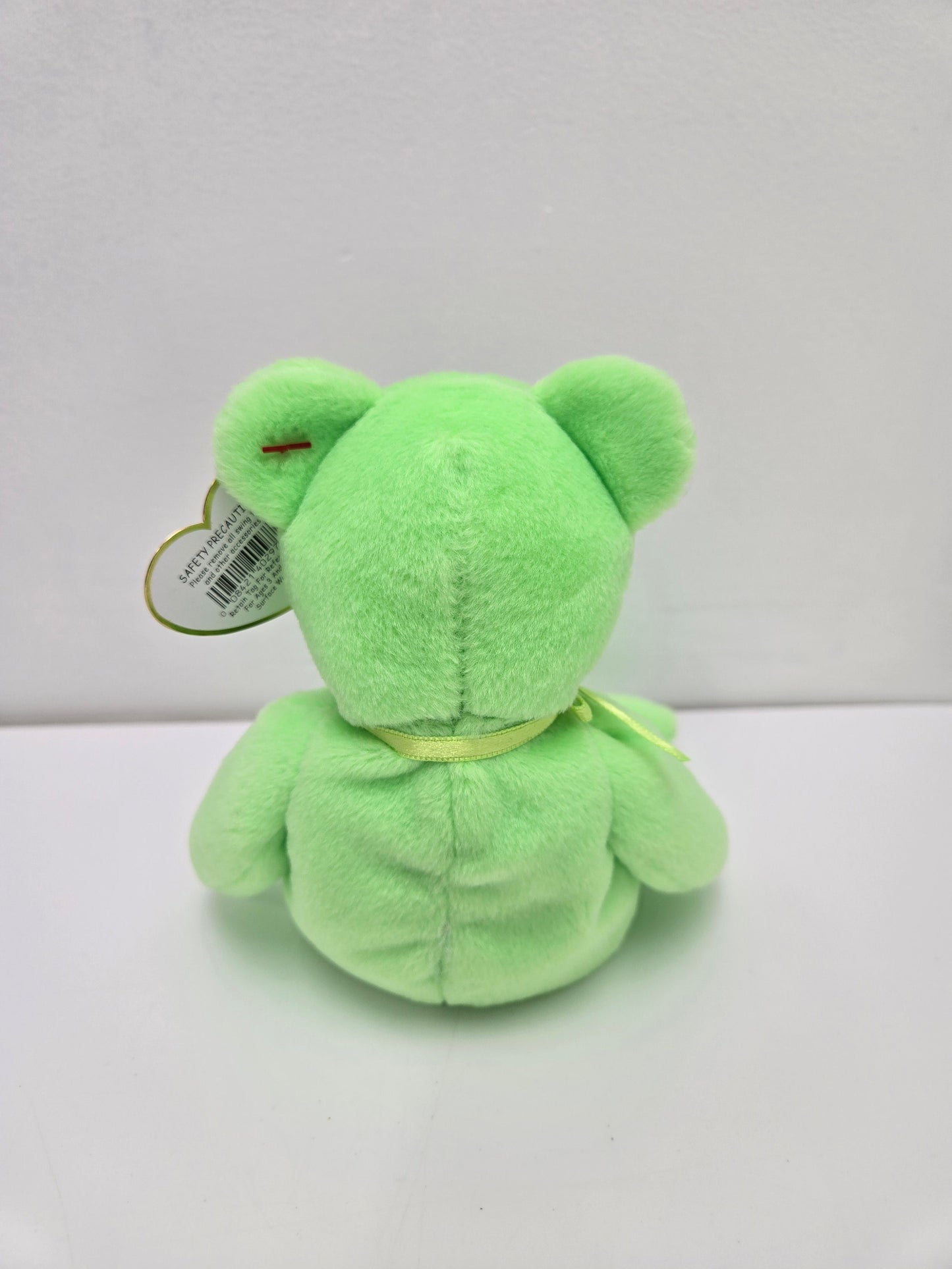 Ty Beanie Baby “Washington Rhododendron” the State Flower Bear - Trade Show Exclusive (8.5 inch)