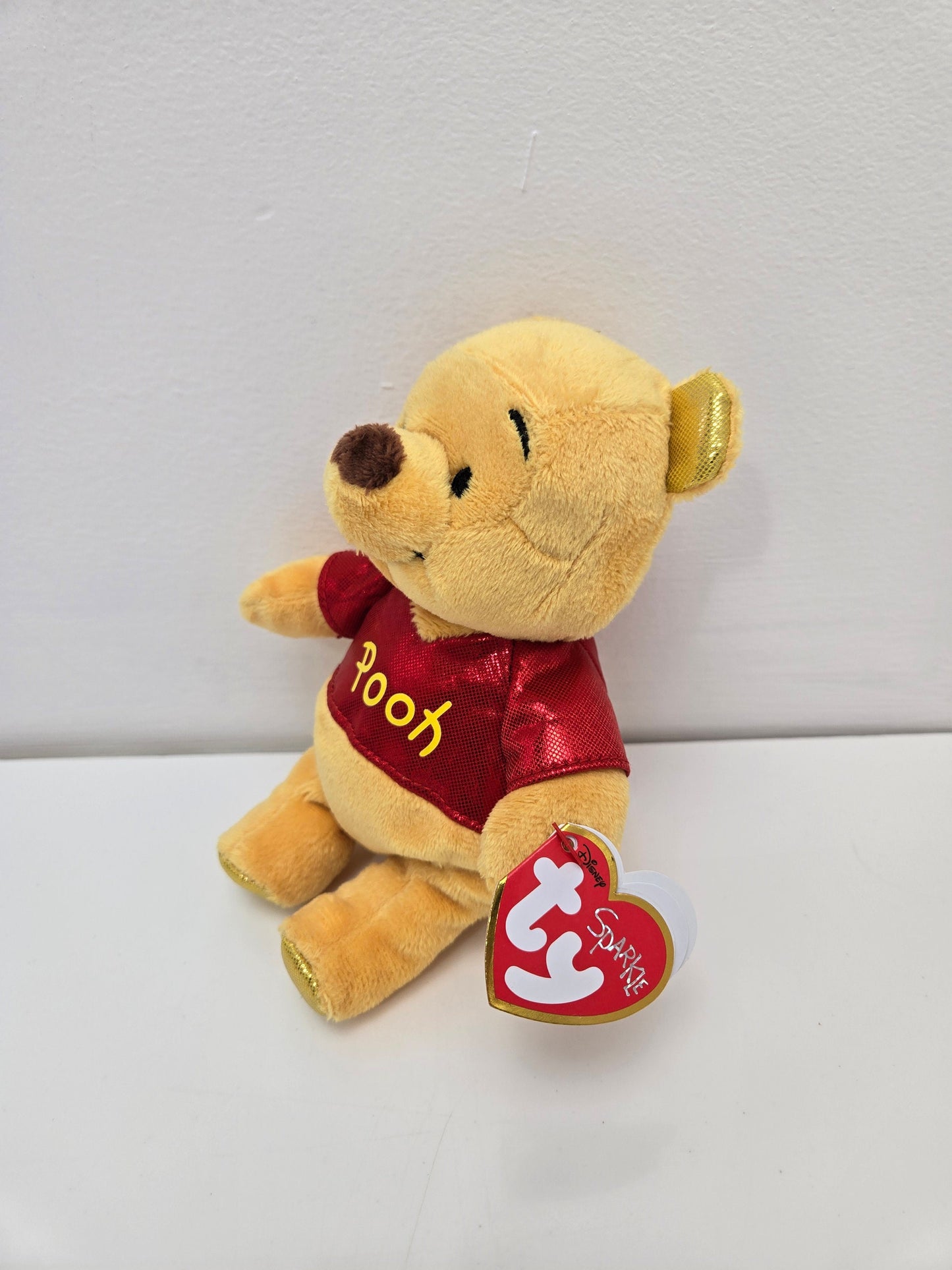 TY Beanie Baby Disney Sparkle “Winnie the Pooh” the Bear from Disneys Winnie the Pooh (5 inch)