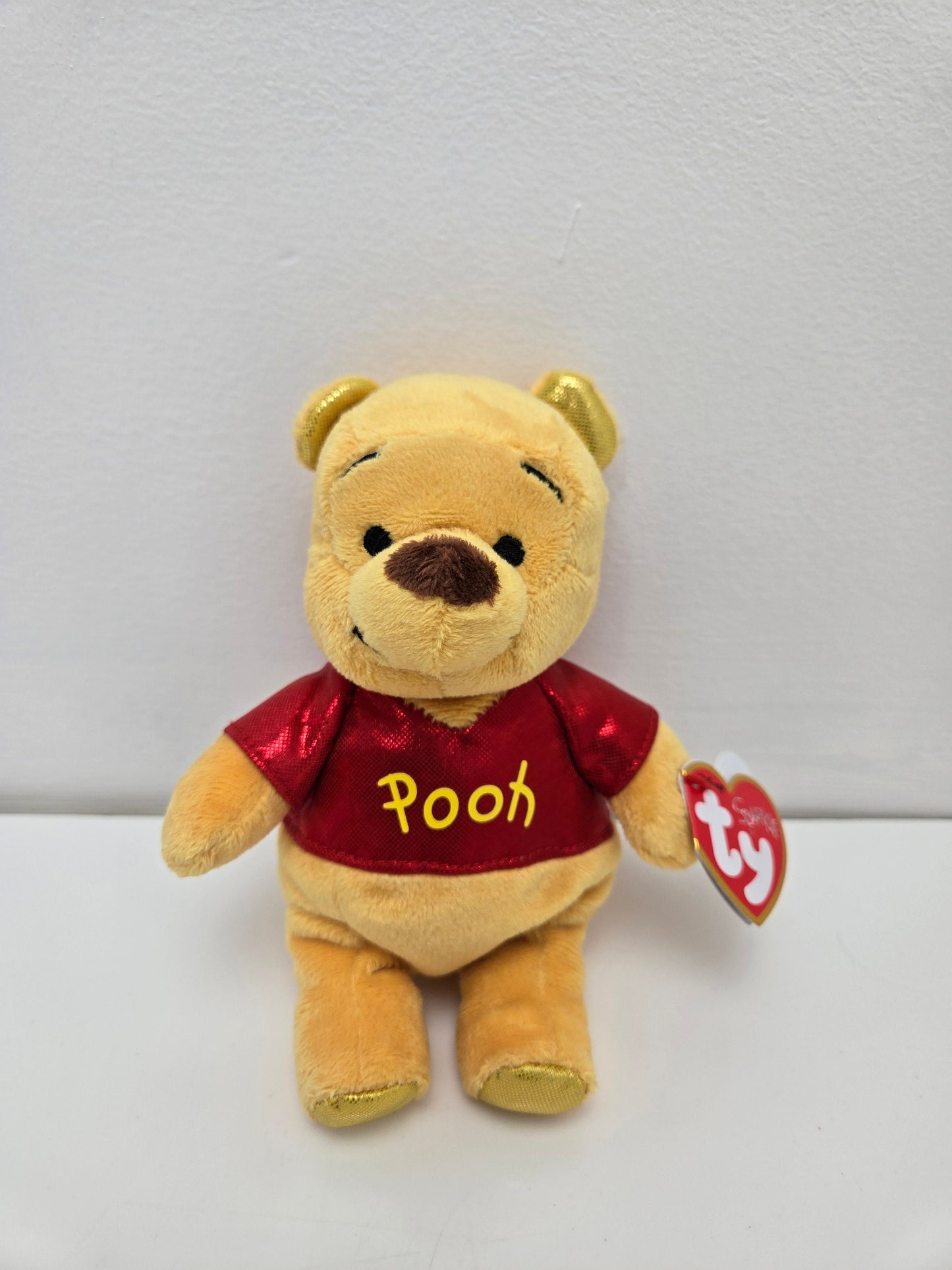 TY Beanie Baby Disney Sparkle “Winnie the Pooh” the Bear from Disneys Winnie the Pooh (5 inch)