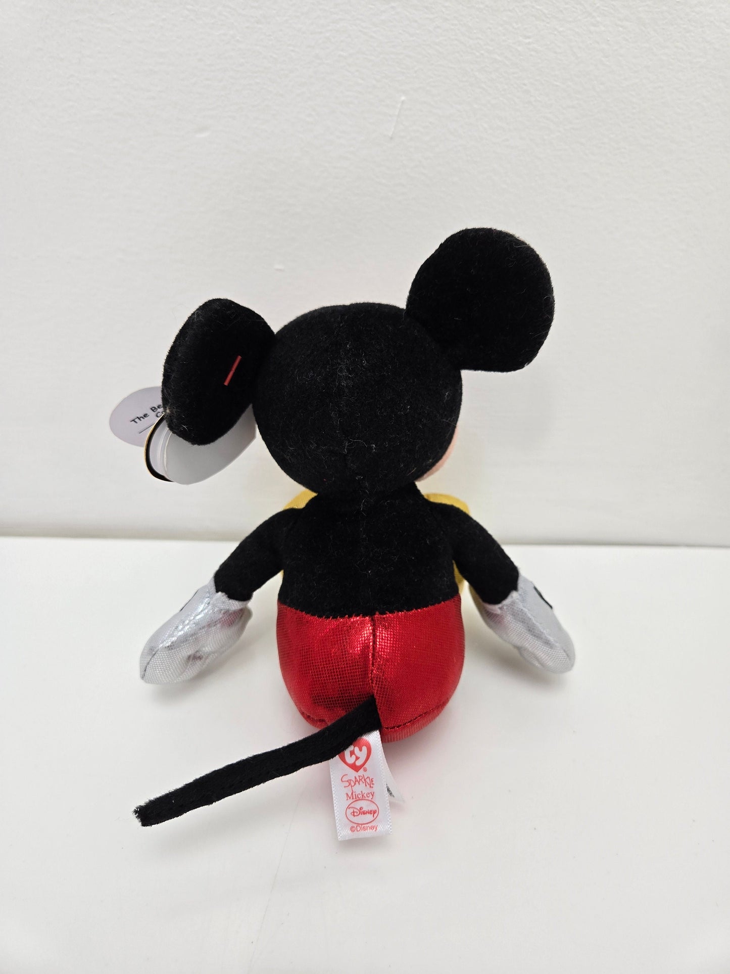 Ty Beanie Baby Disney Sparkle “Mickey Mouse” the Mouse from Disneys Mickey Mouse (5 inch)