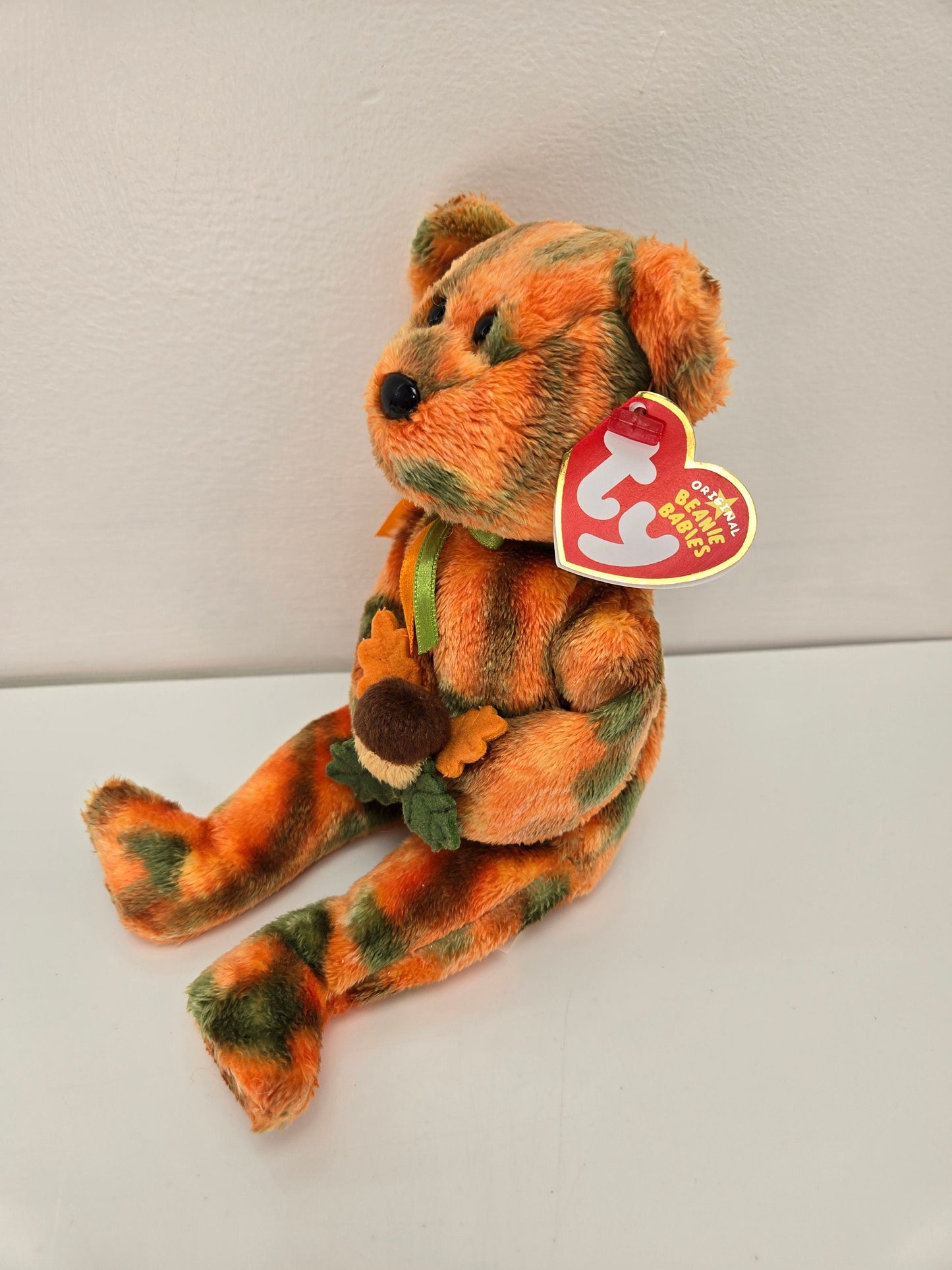 Ty Beanie Baby “Leaves” the Fall Bear - Internet Exclusive *Rare*! (8.5 inch)