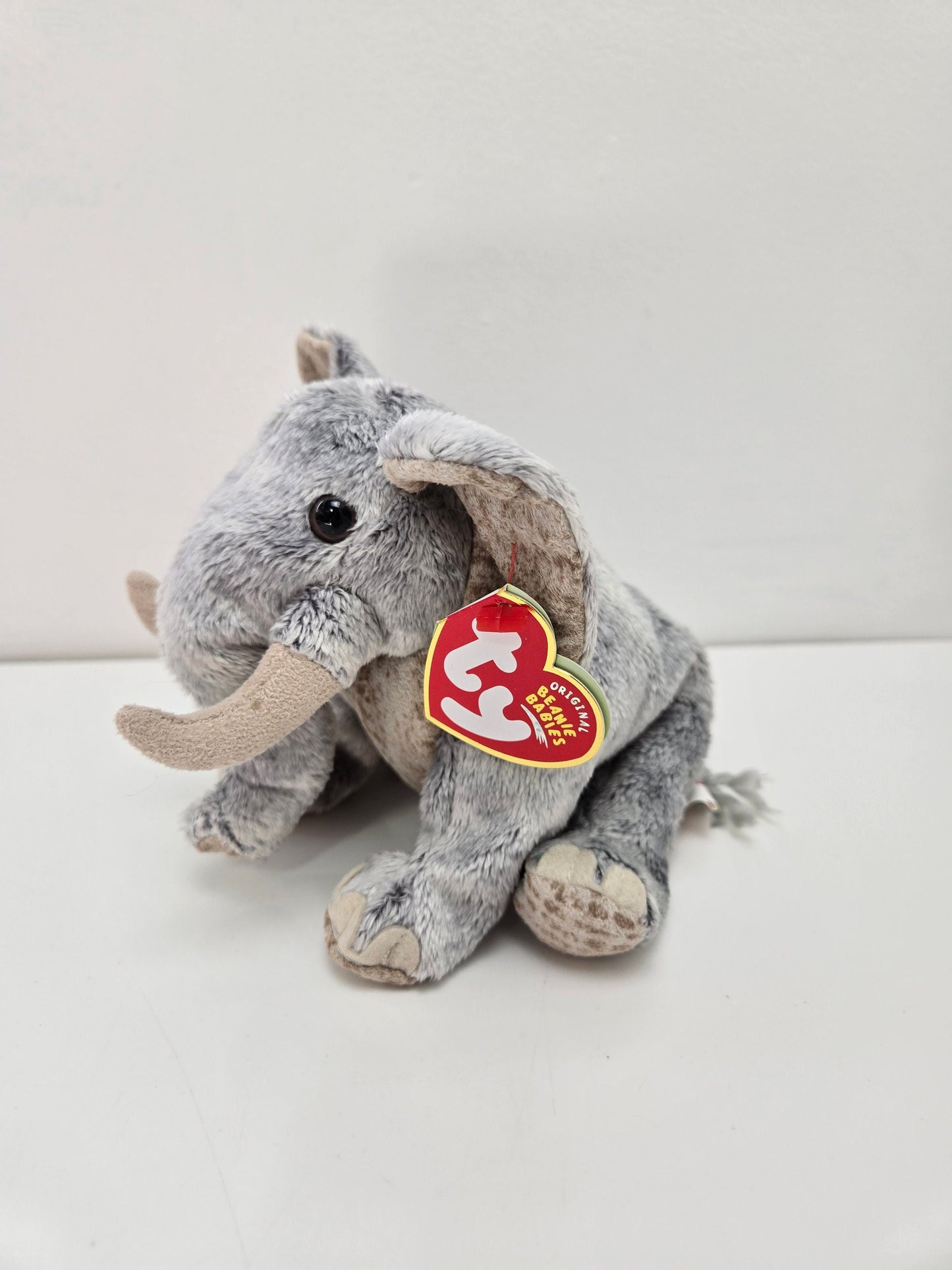 Ty Beanie Baby “Bahati” the African Elephant - Internet Exclusive (7 inch)